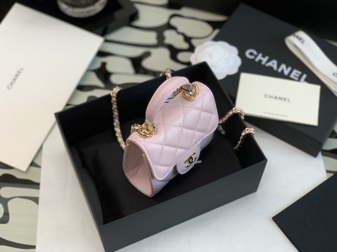 Ch@nel Mini Cosmetic Bag-11*11*4CM