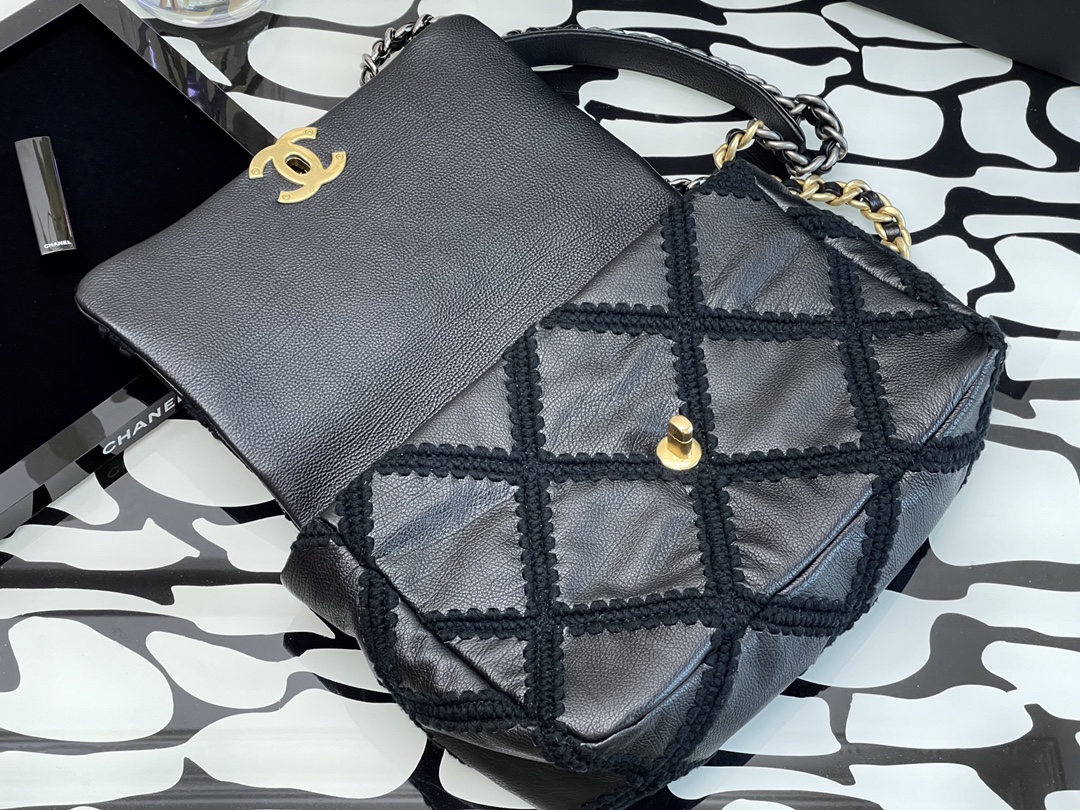 Ch@nel 19 Flap Bag-16*26*9CM
