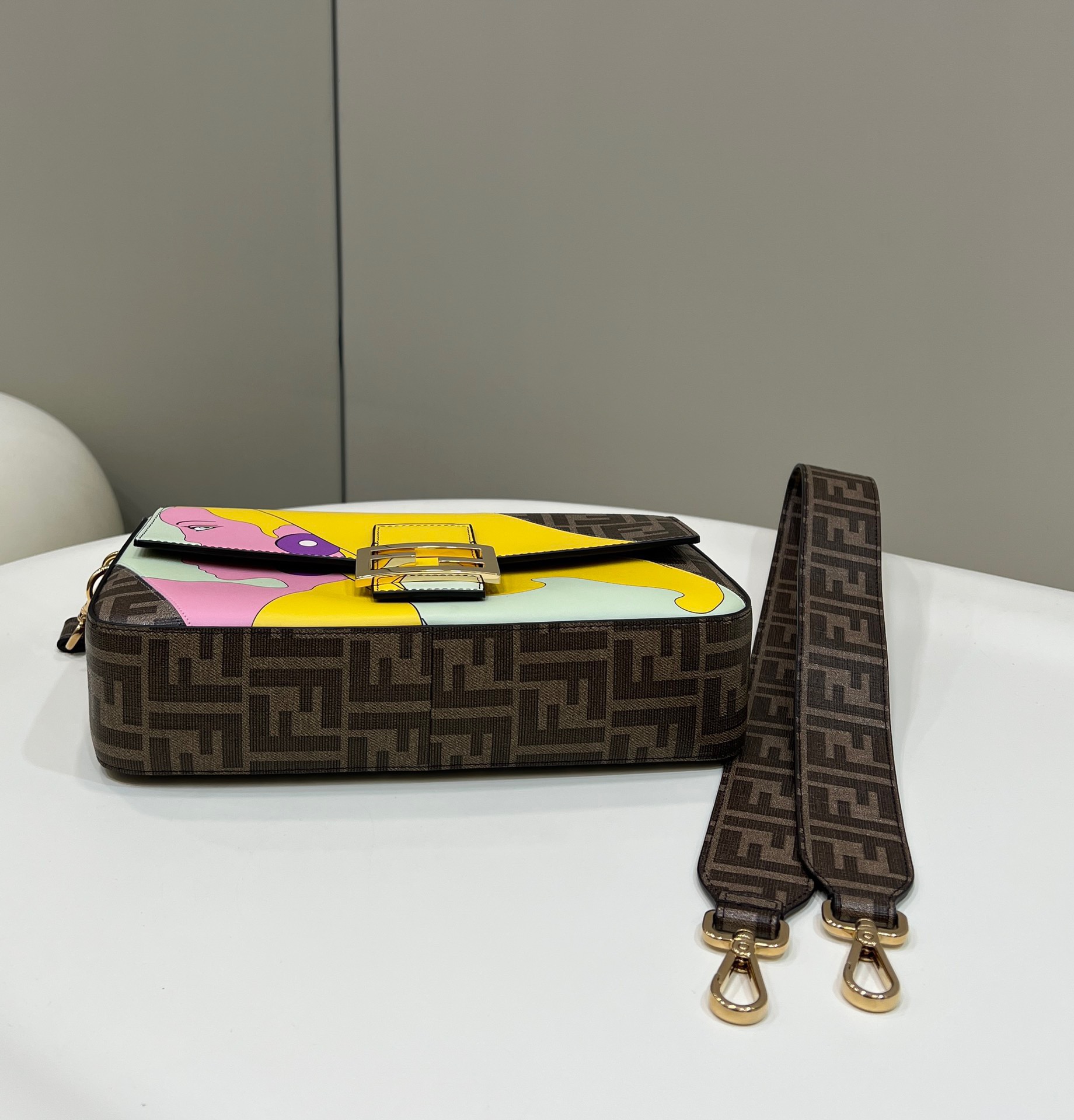 F**di baguette bag-28*6*13.5cm