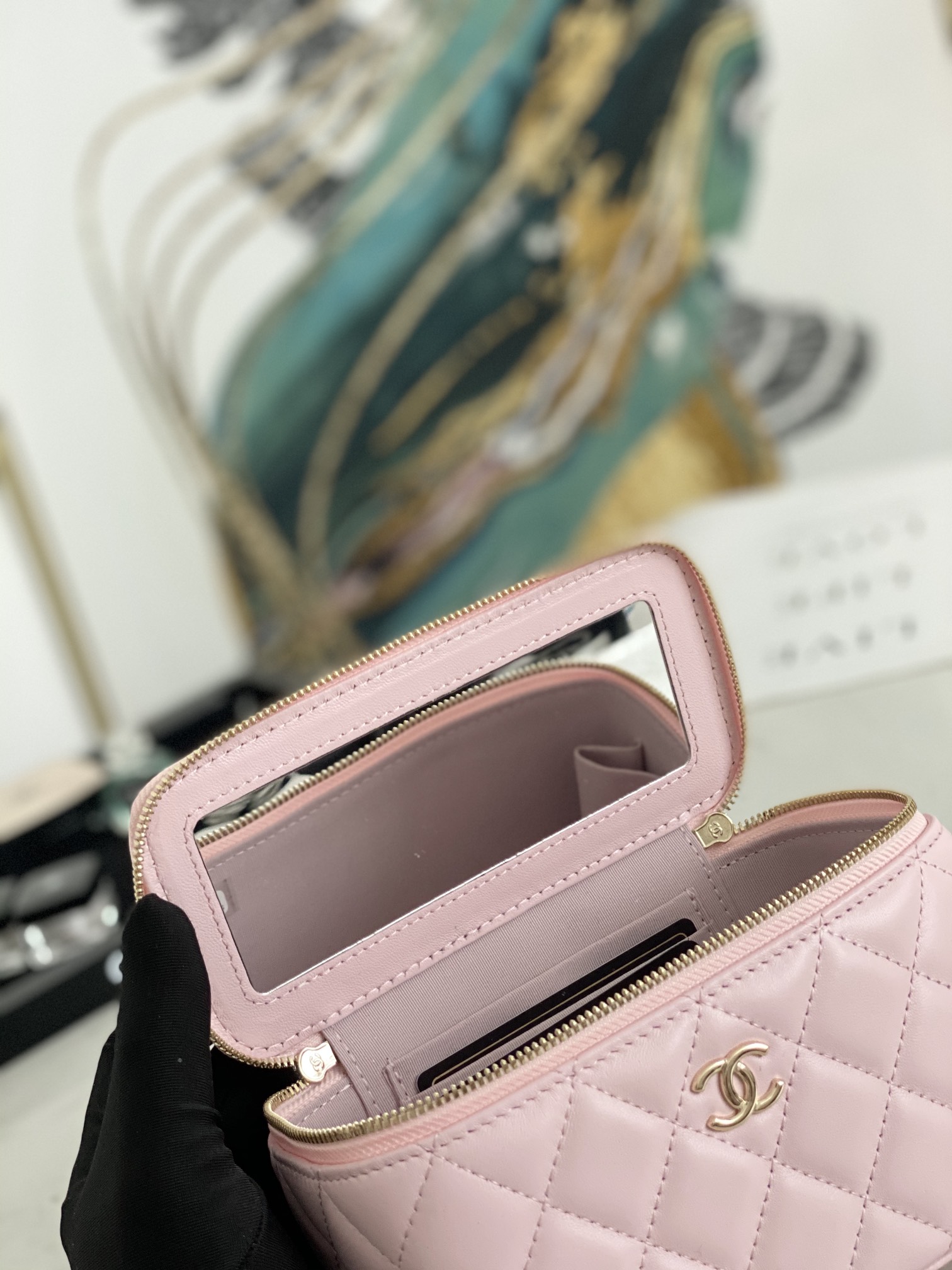 Ch@nel Cosmetic Bag-18CM