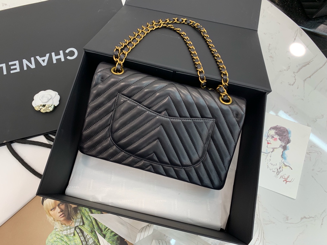 Ch@nel Flap Bag-25CM