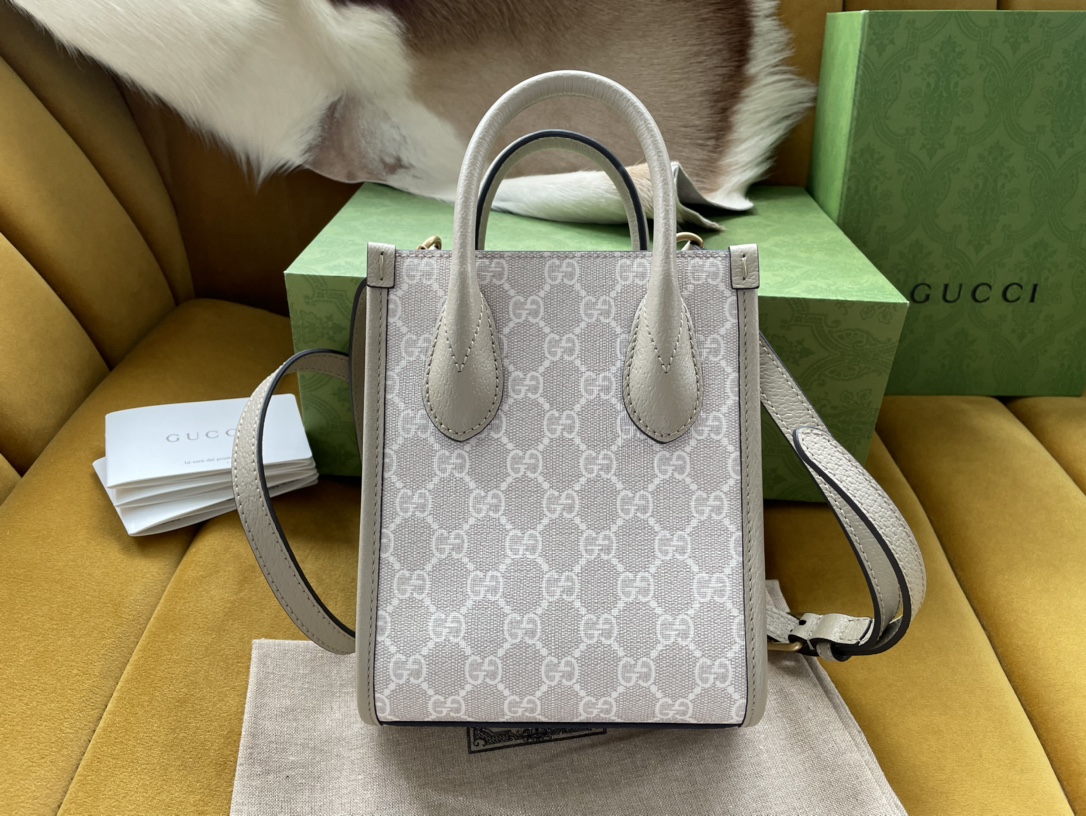G*u*i gg retro mini tote-16/20/7cm