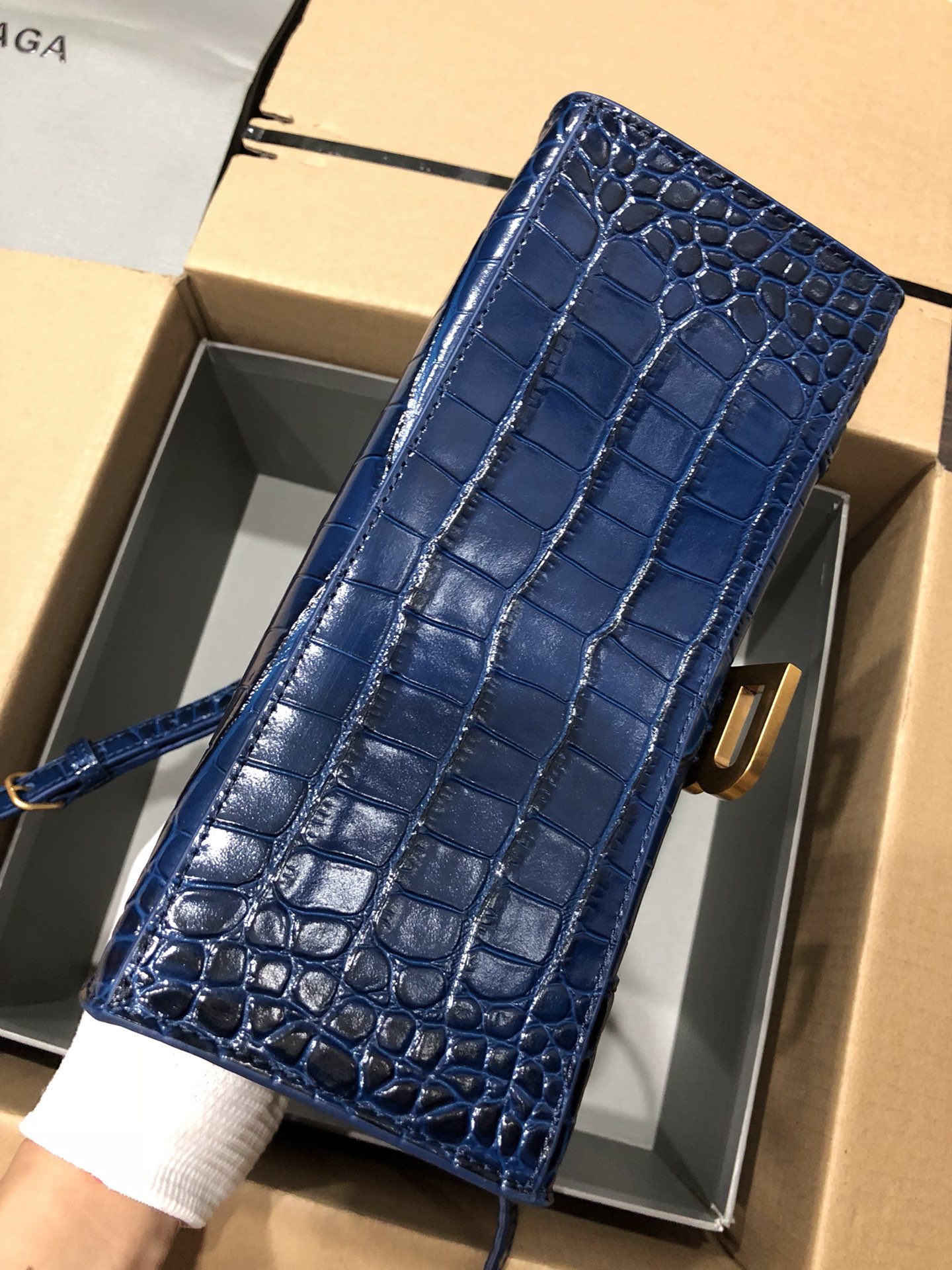 Ba*len*cia*ga hourglass bag-23x10x24cm