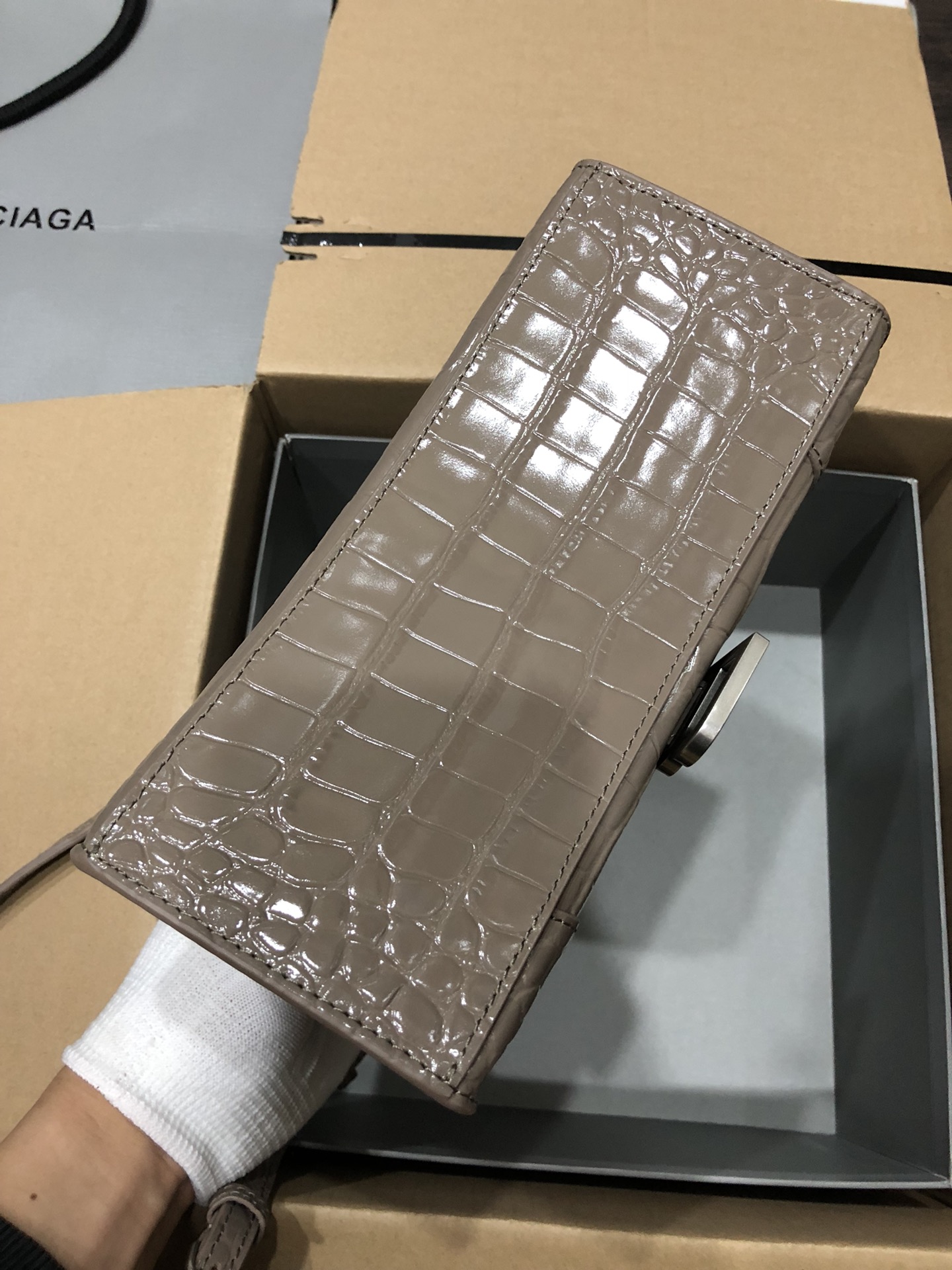 Ba*len*cia*ga hourglass bag-23x10x24cm