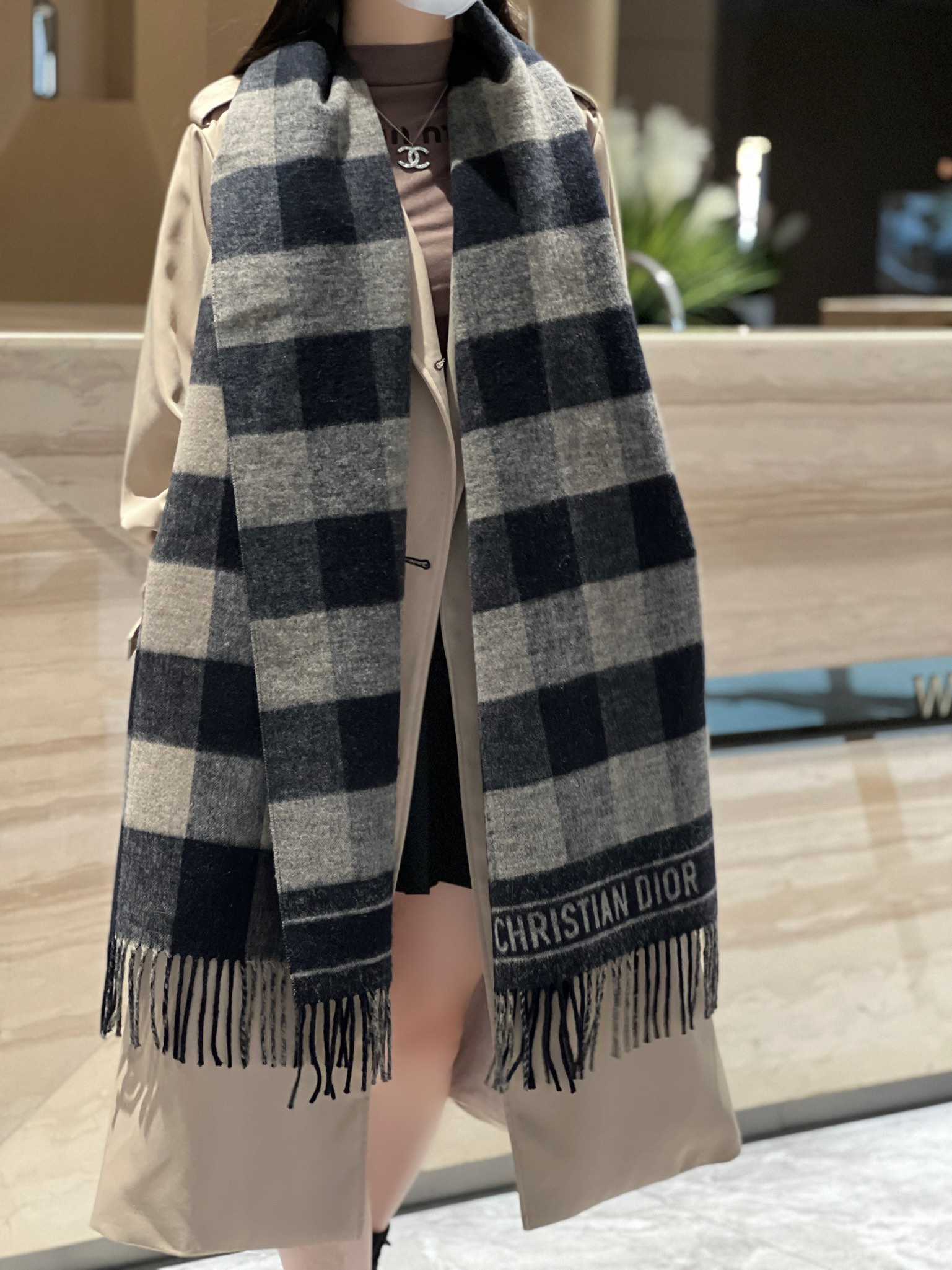D*or scarf-35x200cm