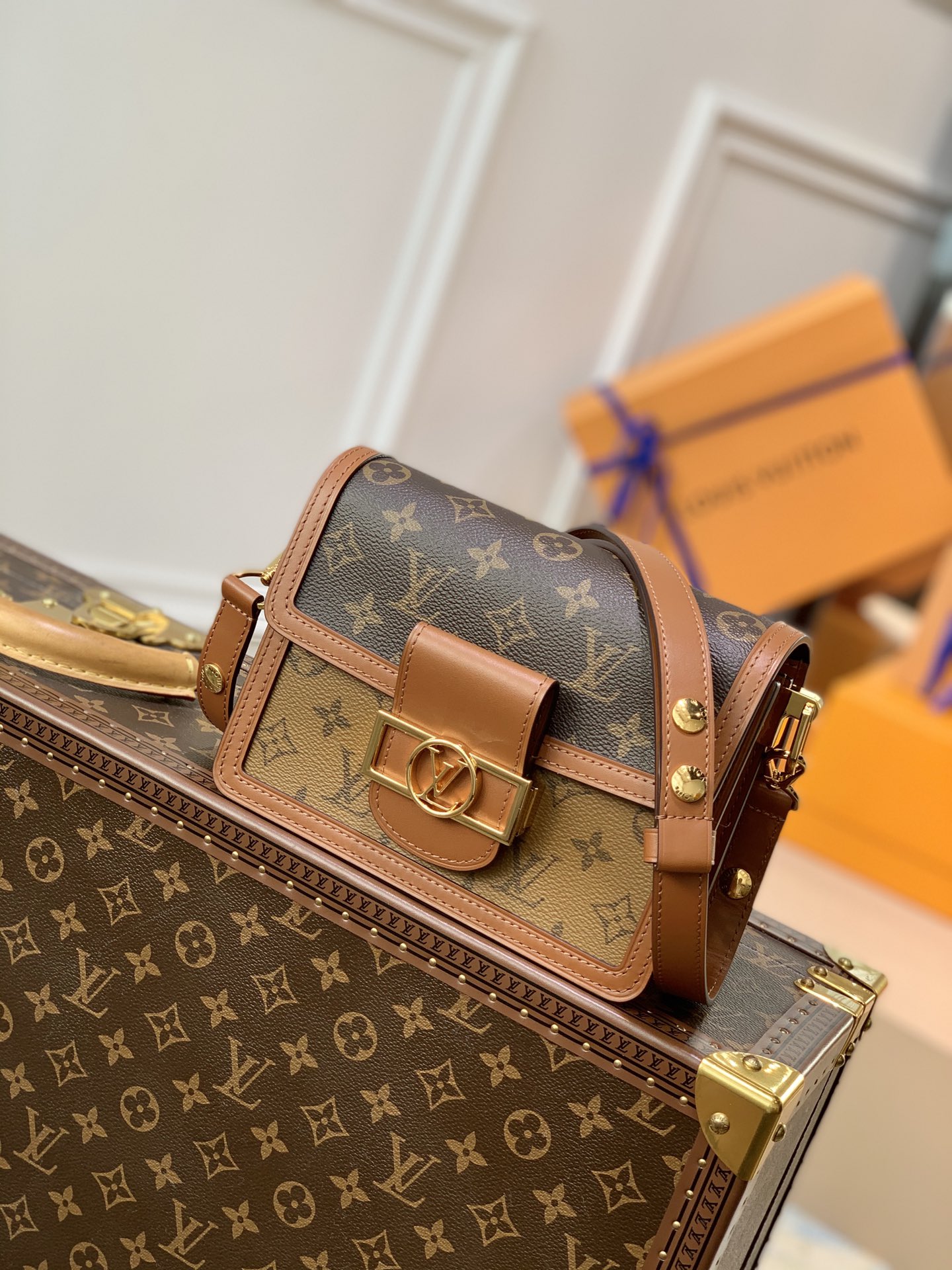 l0*is V*t0n mini dauphine bag-20*15*9cm