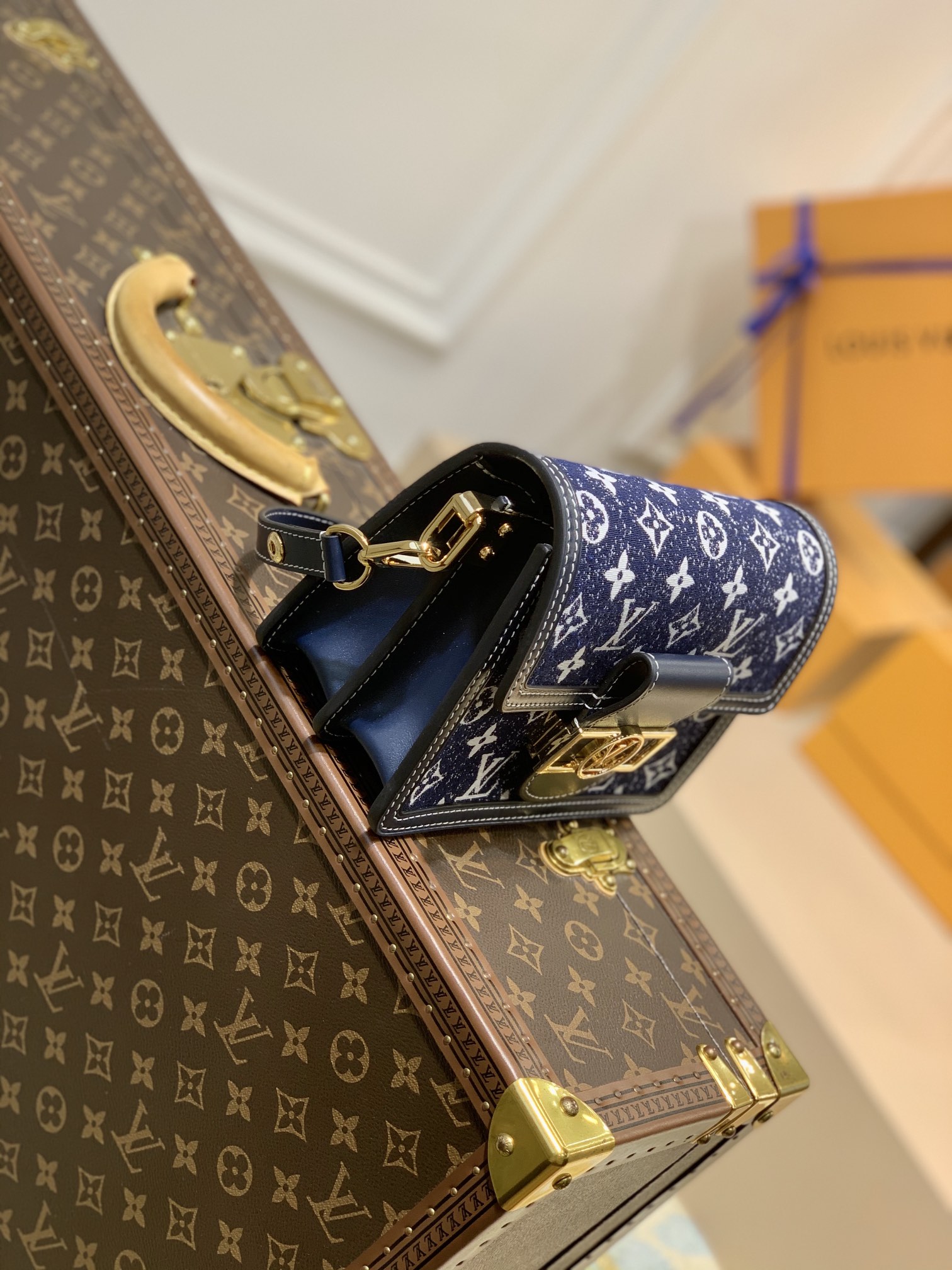 l0*is V*t0n mini dauphine bag-20*15*9cm