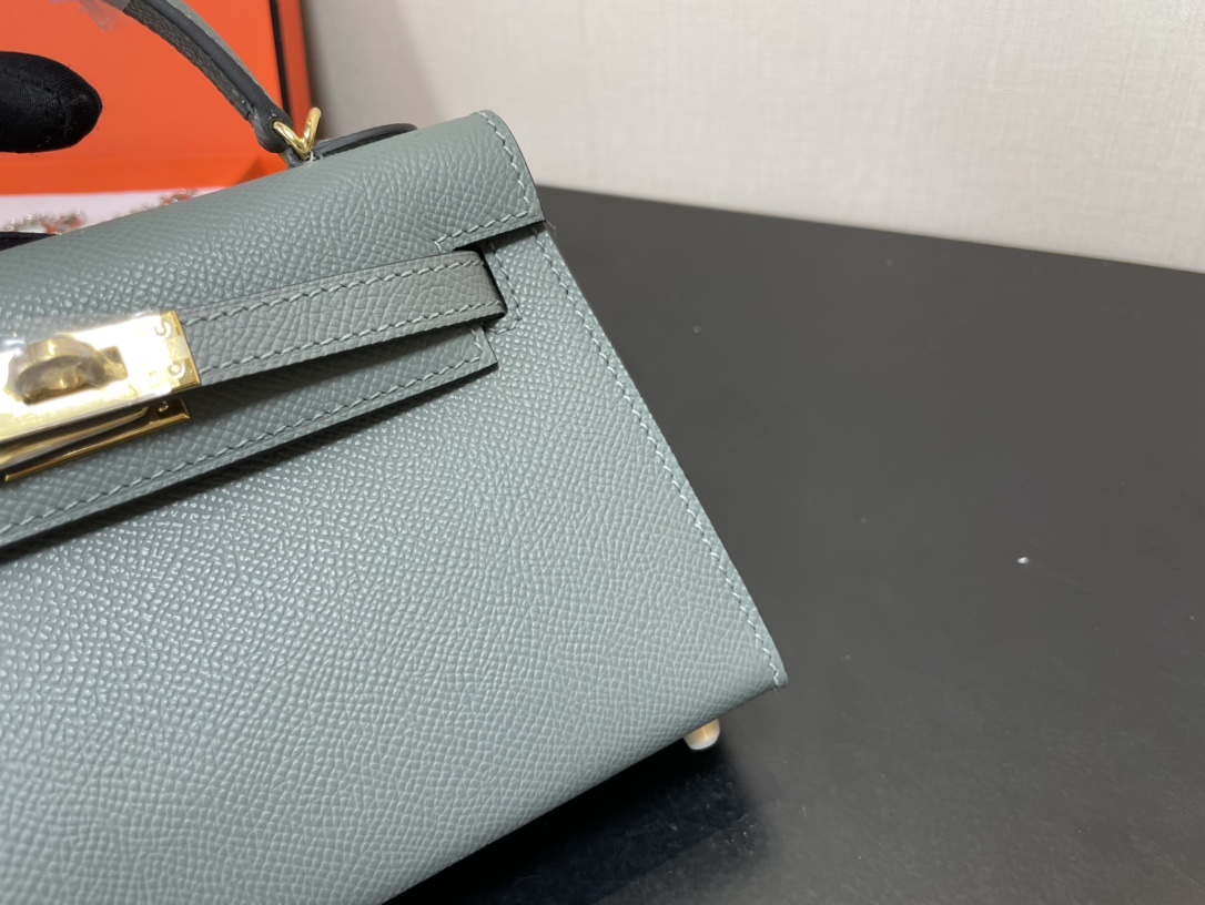 H**mes kelly-gold&silver hardware-19cm