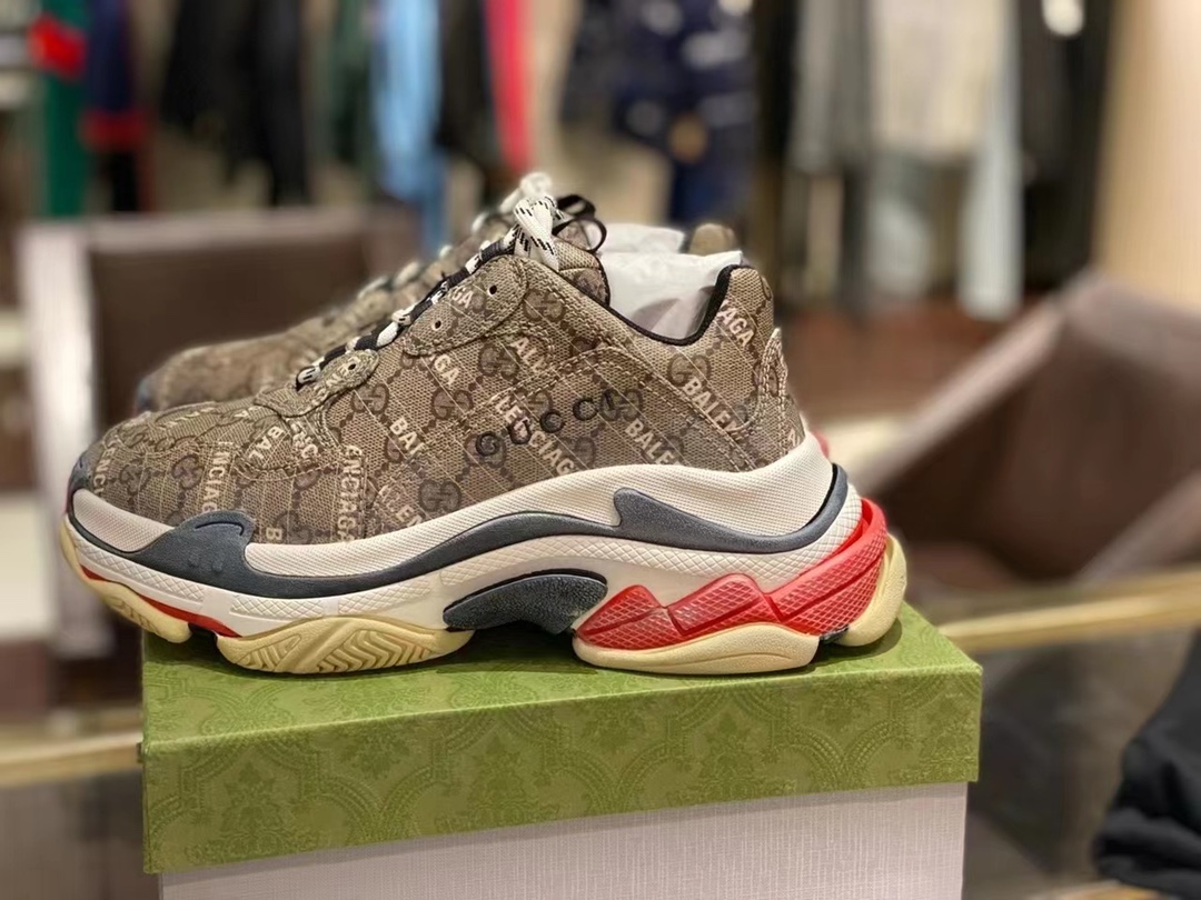 ba*len*cia*ga triple sneakers&G*u*i