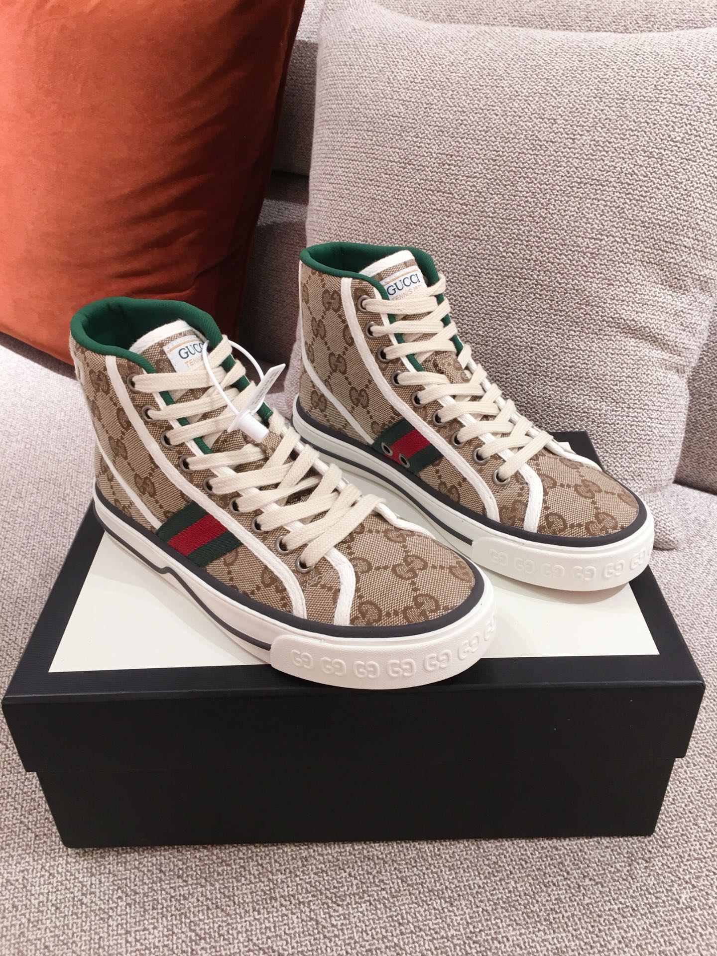 G*u*i high top sneakers