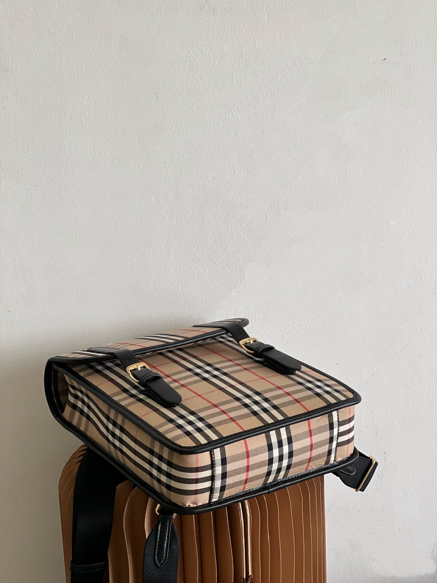 B**rry ecconyl vintage backpack-26*9*30cm