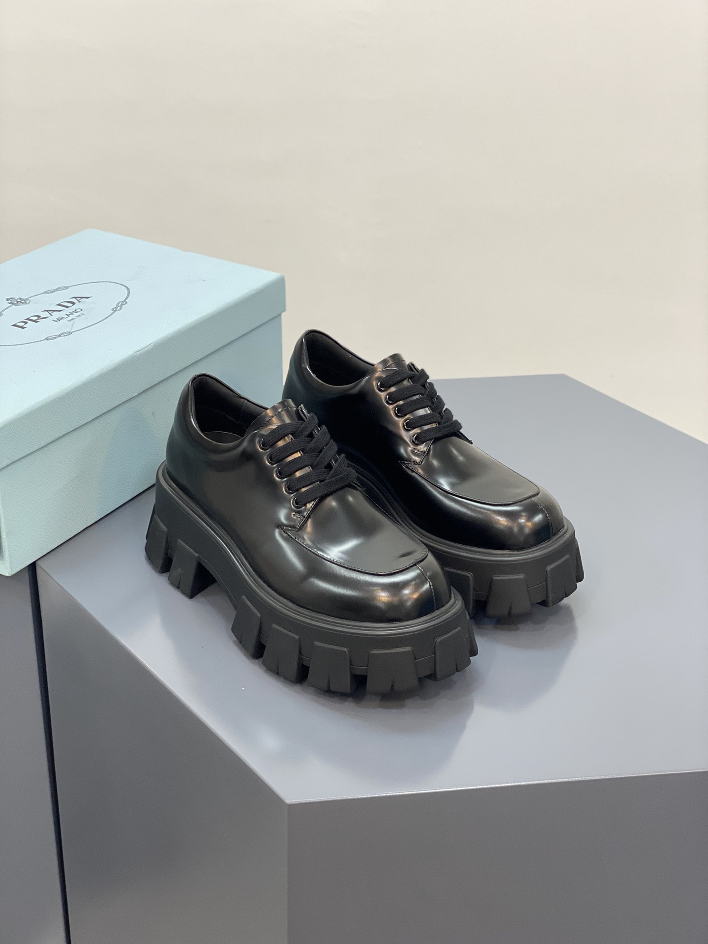 Pra*a loafers 2022ss-5.5cm