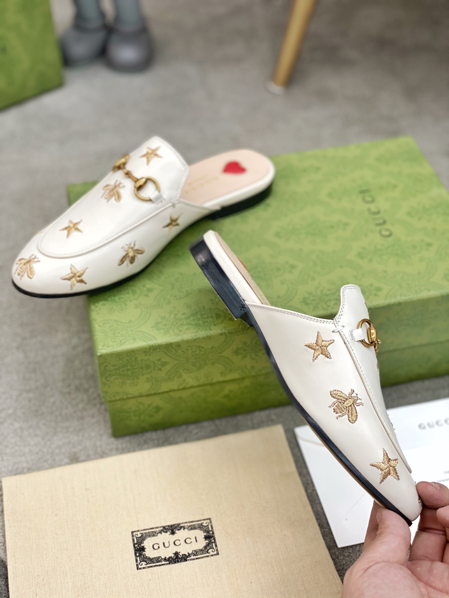 G*u*i loafers shoes