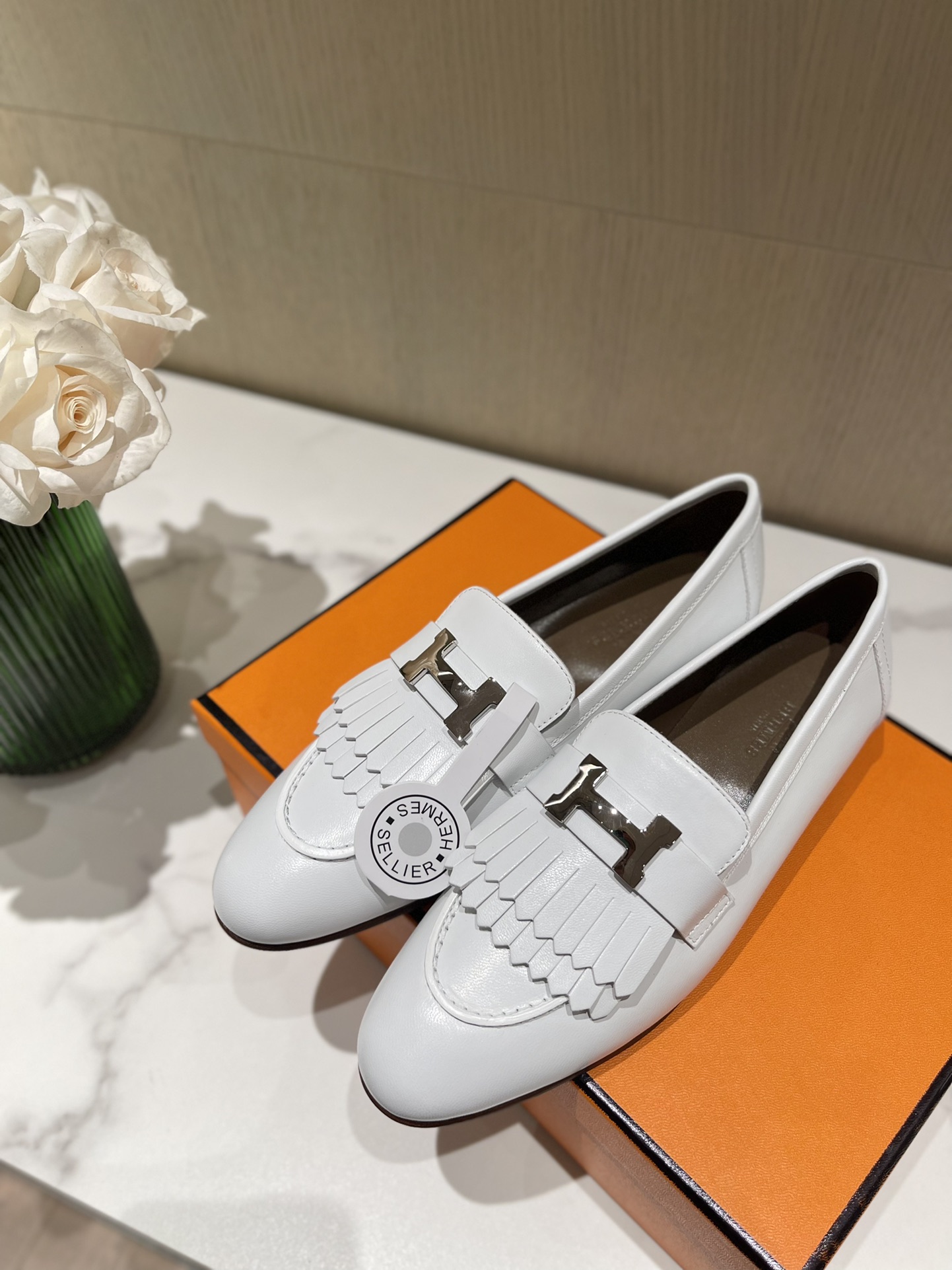 H**mes loafers(eu35-eu40)