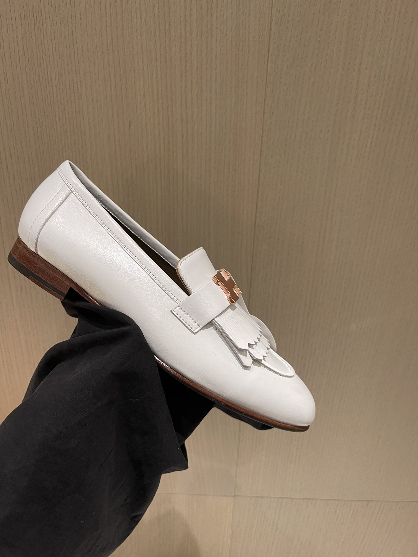 H**mes loafers(eu35-eu40)