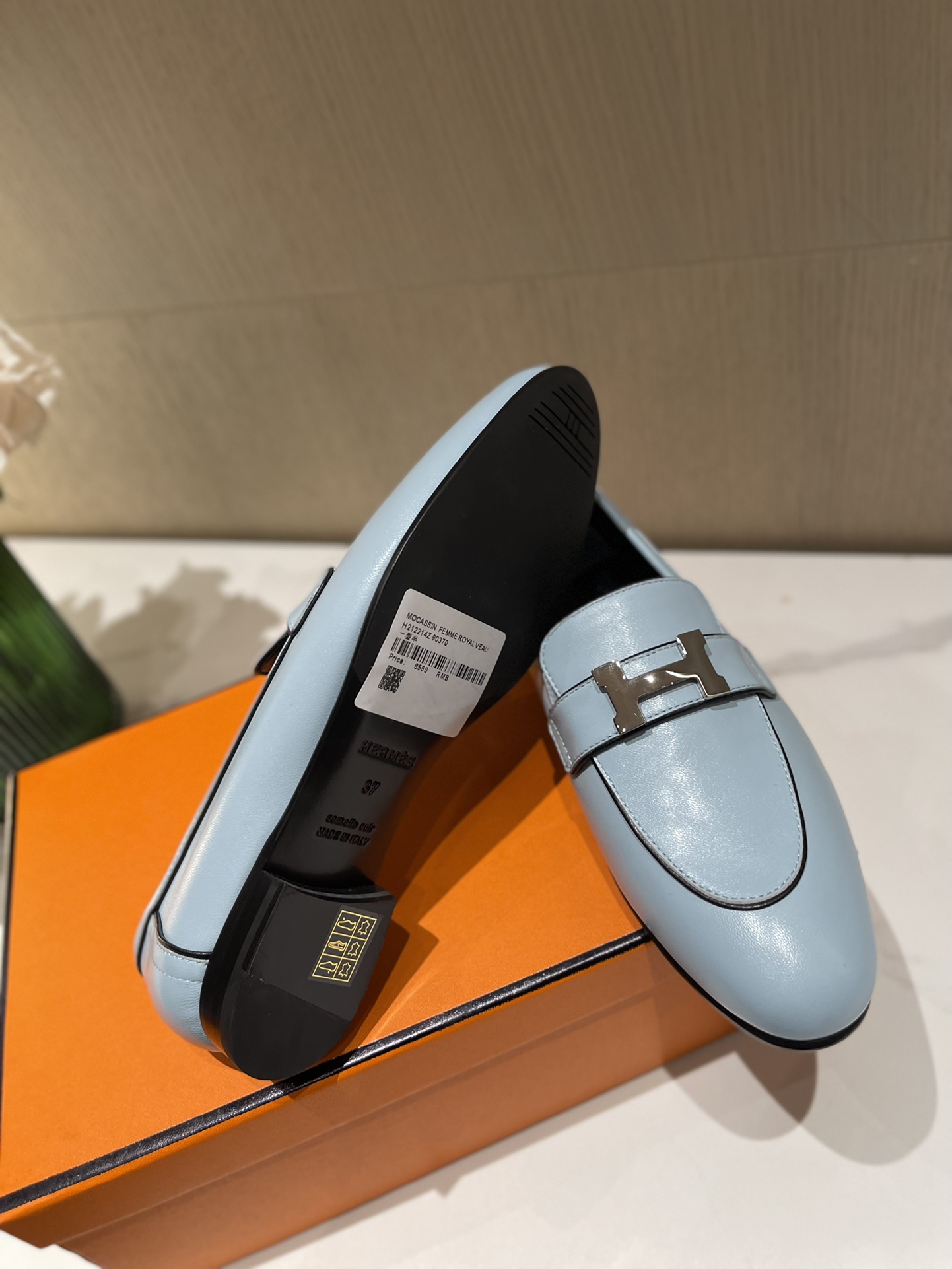 H**mes loafers(eu35-eu40)