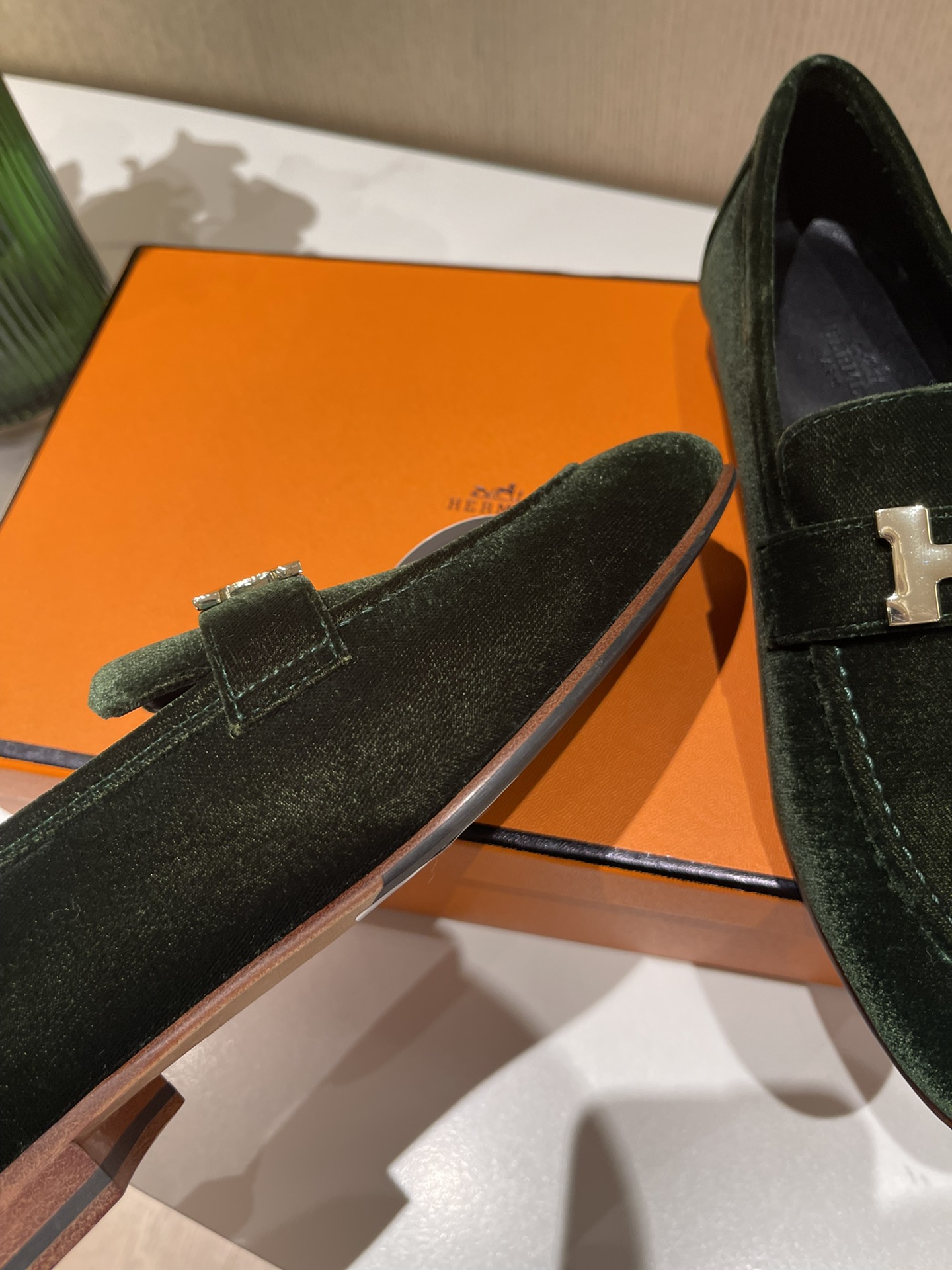 H**mes loafers(eu35-eu40)