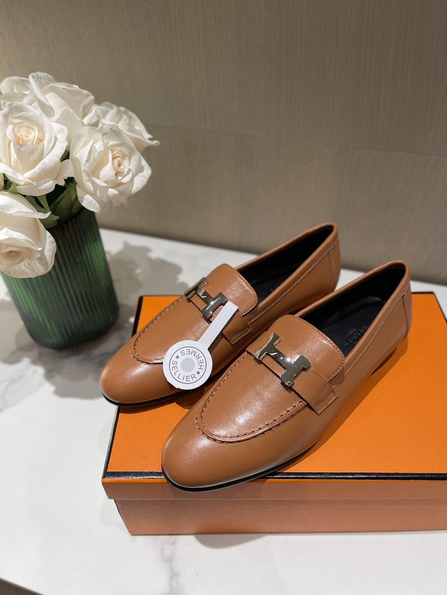 H**mes loafers(eu35-eu40)