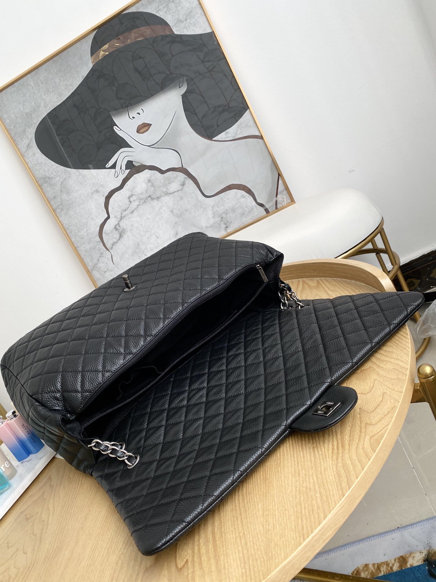 Ch@nel Flap Bag-44*14*28CM