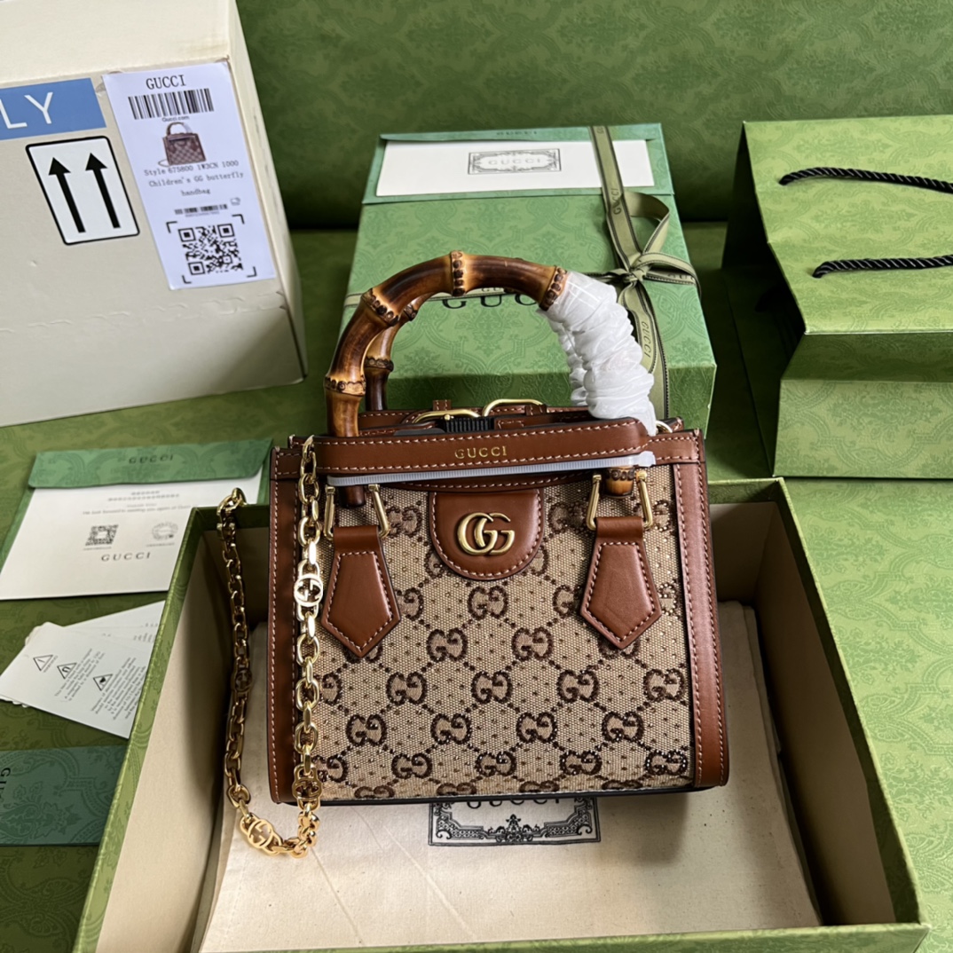 G*u*i diana top handbags-20x16x10cm