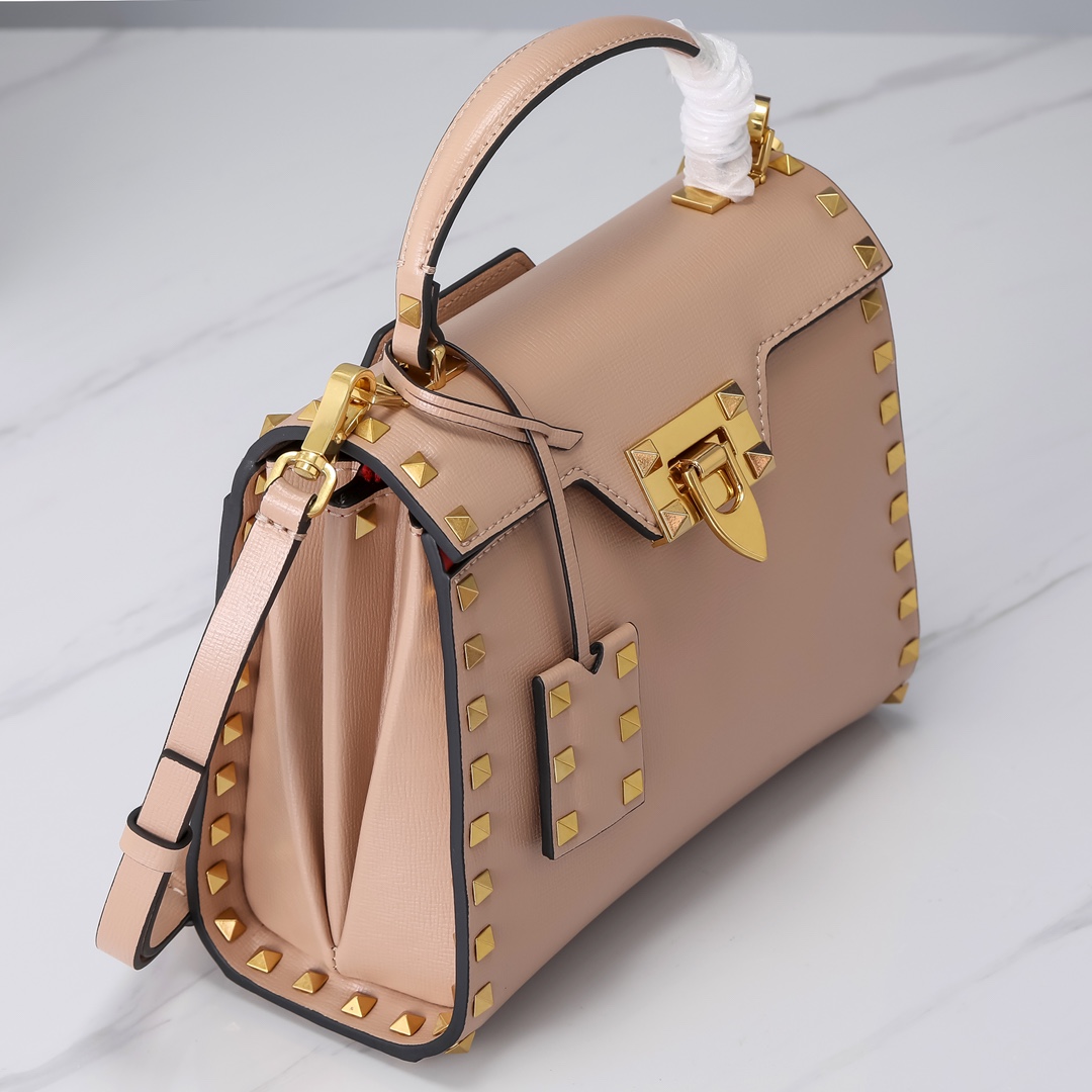 Va1e*ntin0 garavani rockstud alcove-22*17*9cm