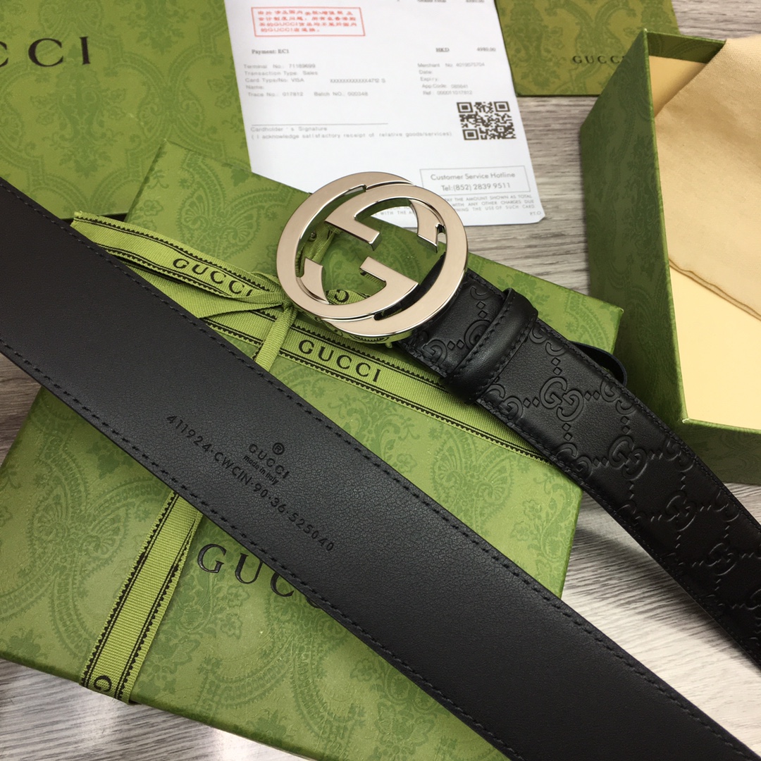 G*u*i belt-4cm