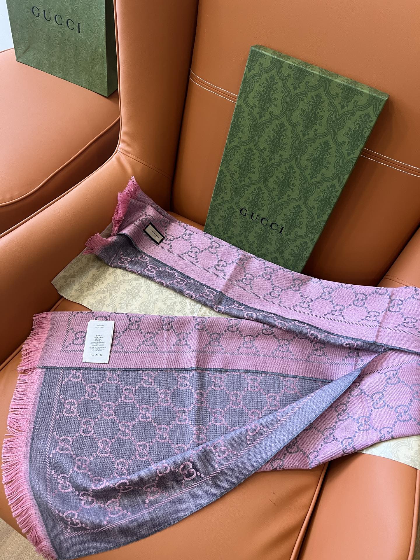 G*u*i scarf-48*180cm