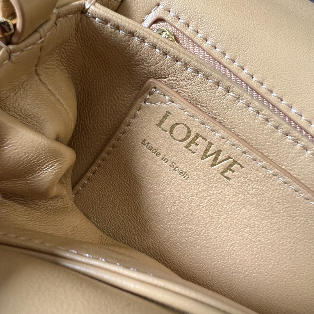 L0ew* puffer goya bag-23*13*6cm