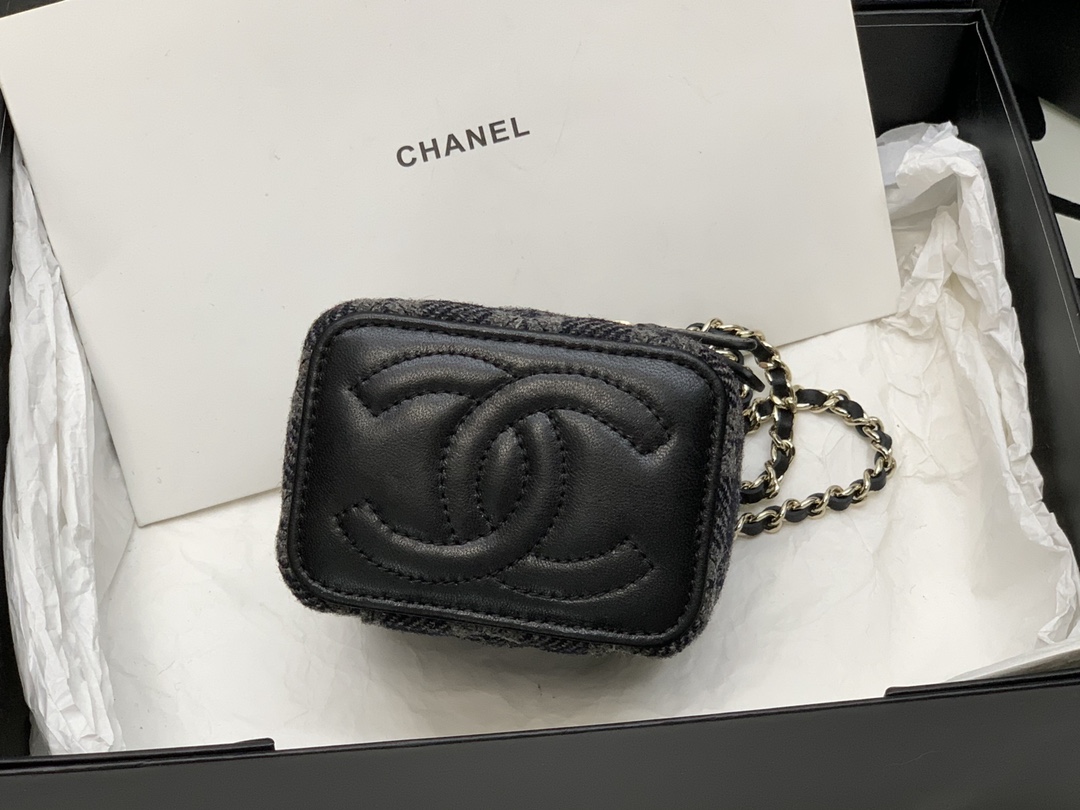 Ch@nel Mini Cosmetic Bag-8.5*11*76CM