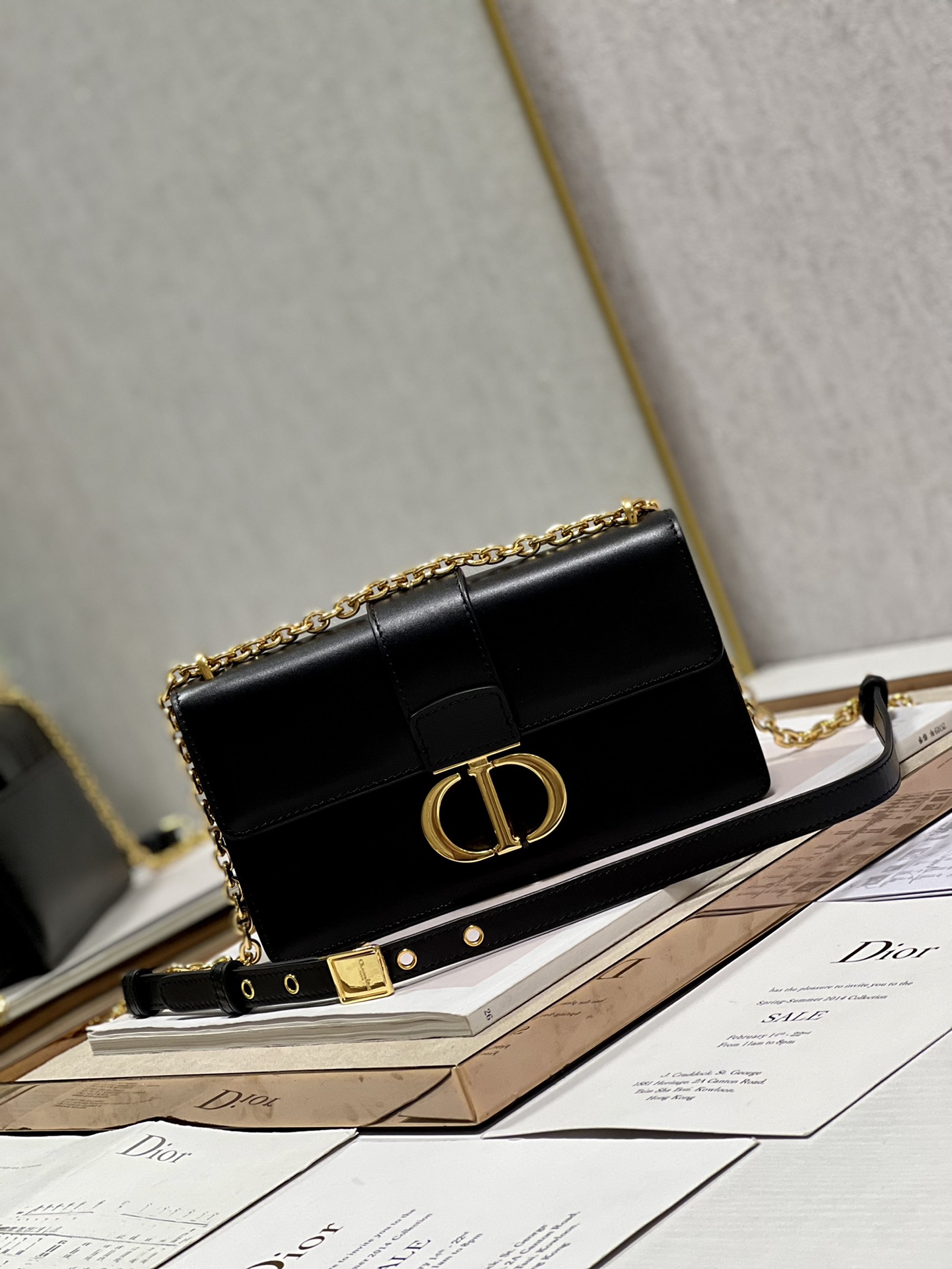 Di0r 30 Montaigne Bag-21.5×12×6CM