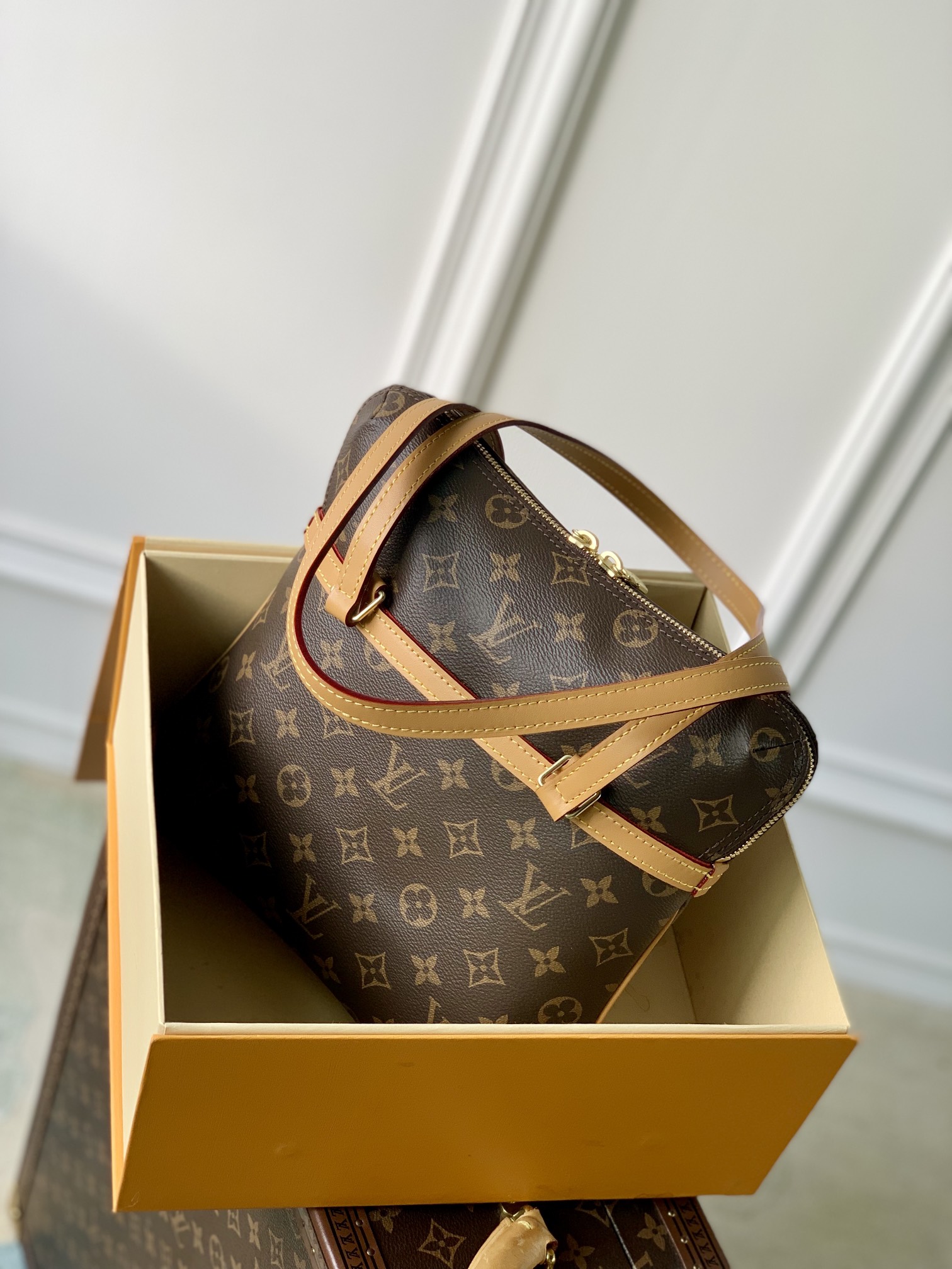 l0*is V*t0n vintage coussin bag-26×27cm