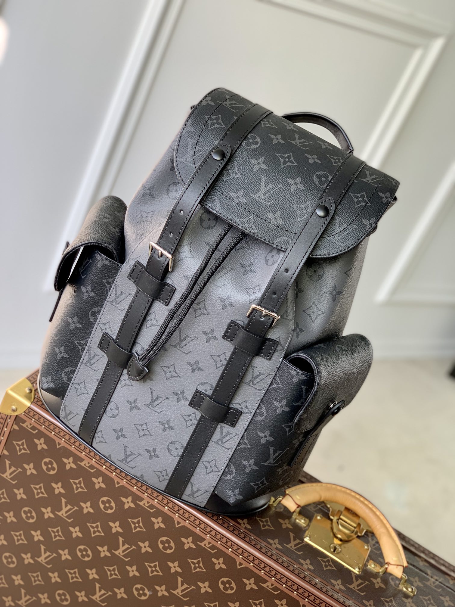 l0*is V*t0n christopher backpack m46247-32*39*12cm