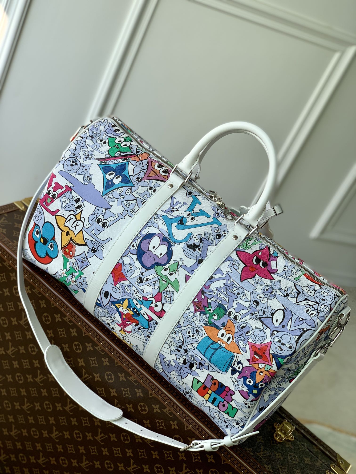 l0*is V*t0n keepall bandouliÈre 50-m21863-50 x 29 x 23cm