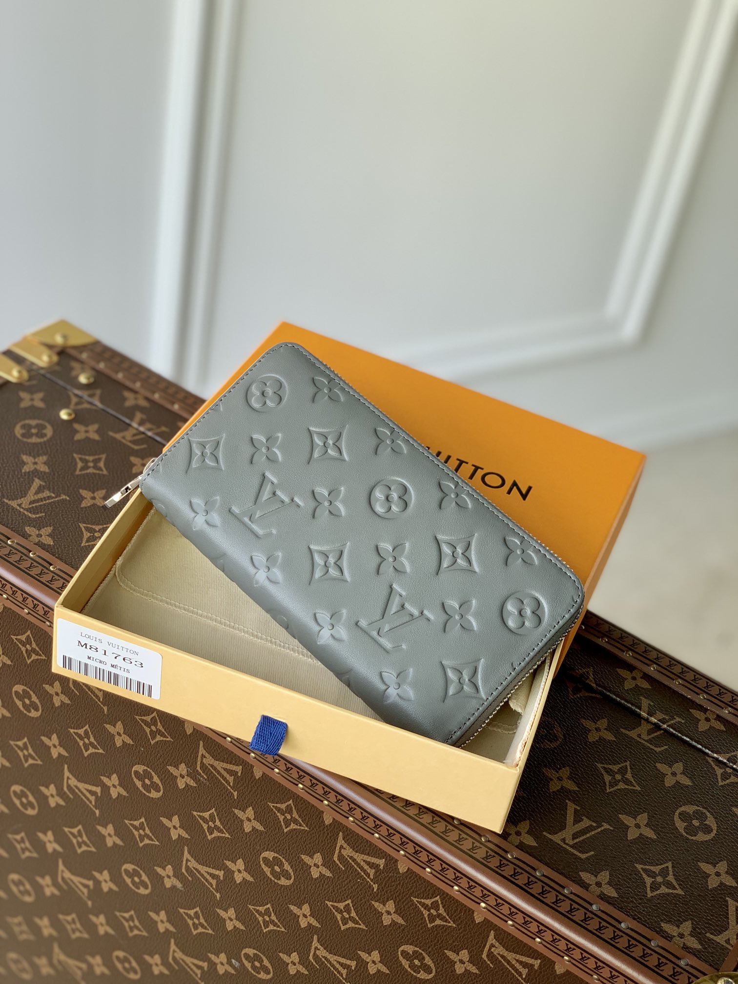 l0*is V*t0n zippy wallet m81763-19.5 10.5 2.5cm