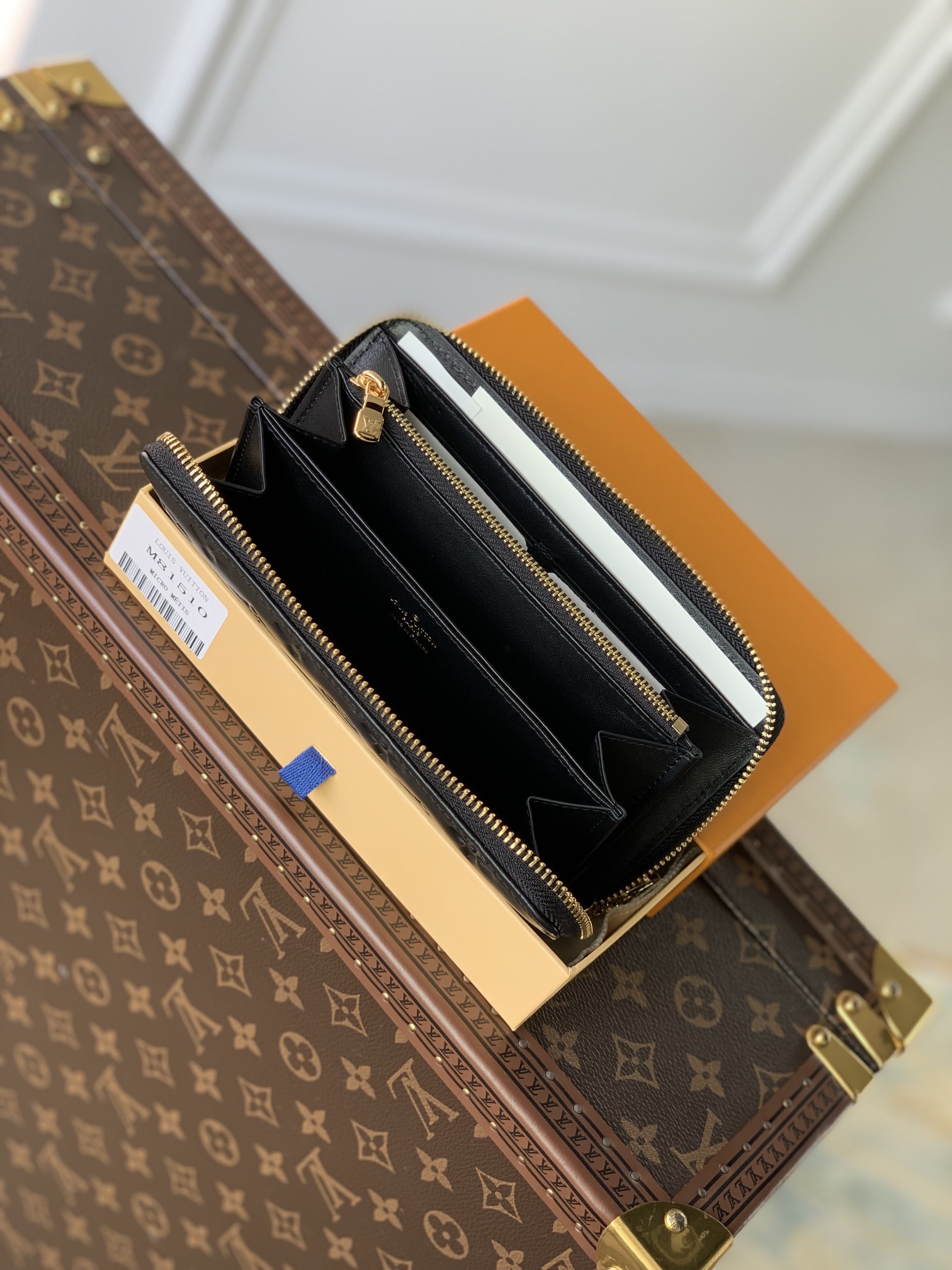 l0*is V*t0n zippy wallet m81763-19.5 10.5 2.5cm