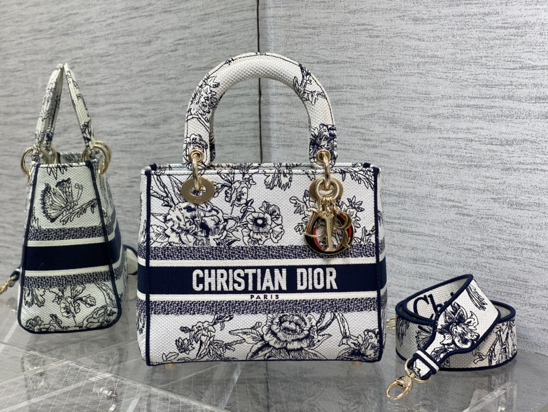 lady D*or handle bag-24cm