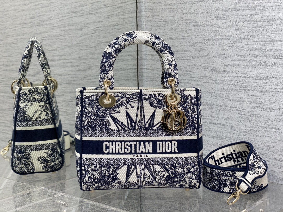 lady D*or handle bag-24cm