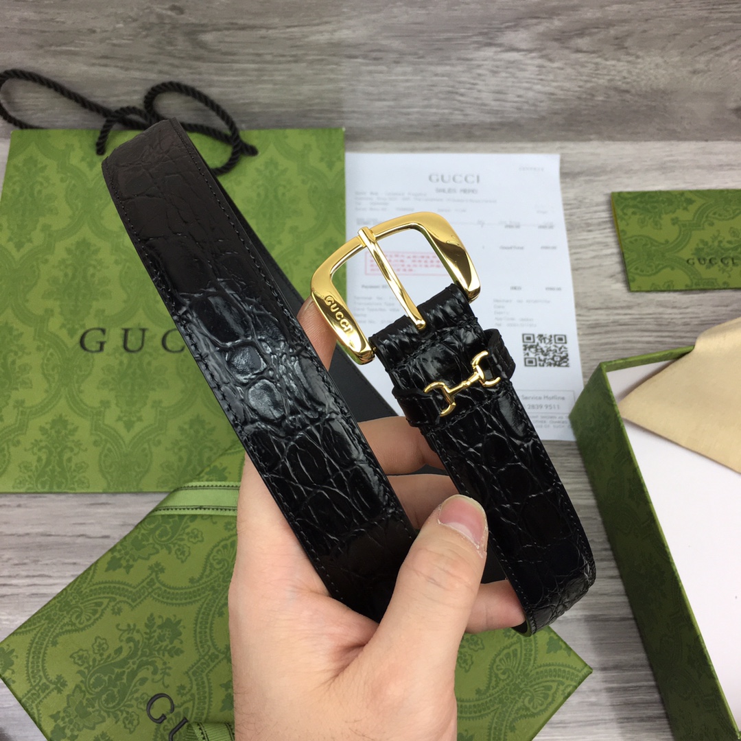 G*u*i belt-3cm