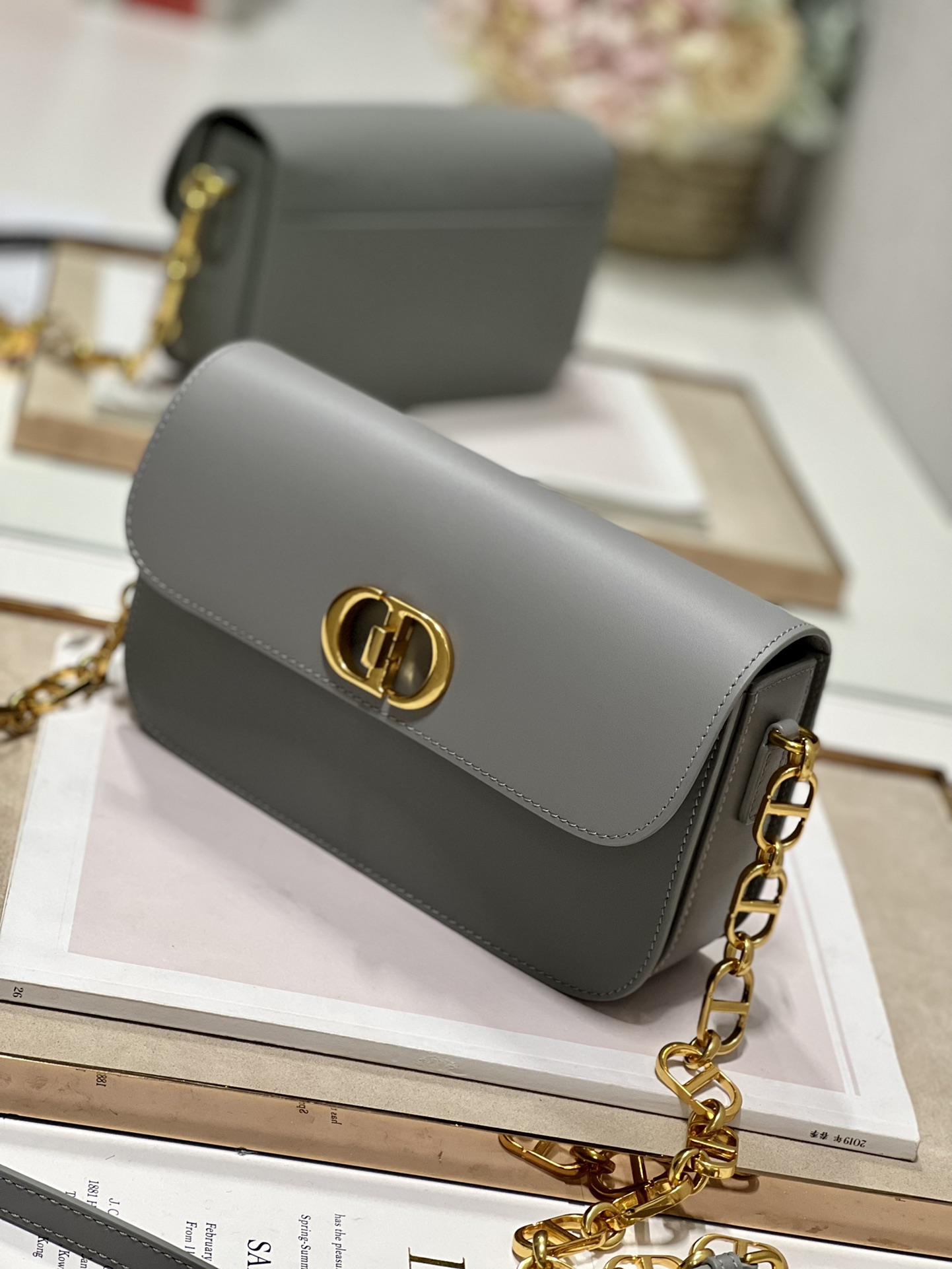 Di0r 30 Montaigne Avenue Bag-22.5×12.5×6.5CM