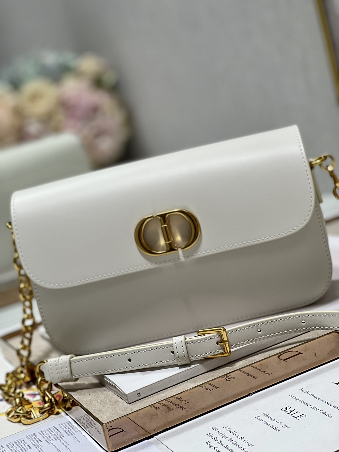 Di0r 30 Montaigne Avenue Bag-22.5×12.5×6.5CM