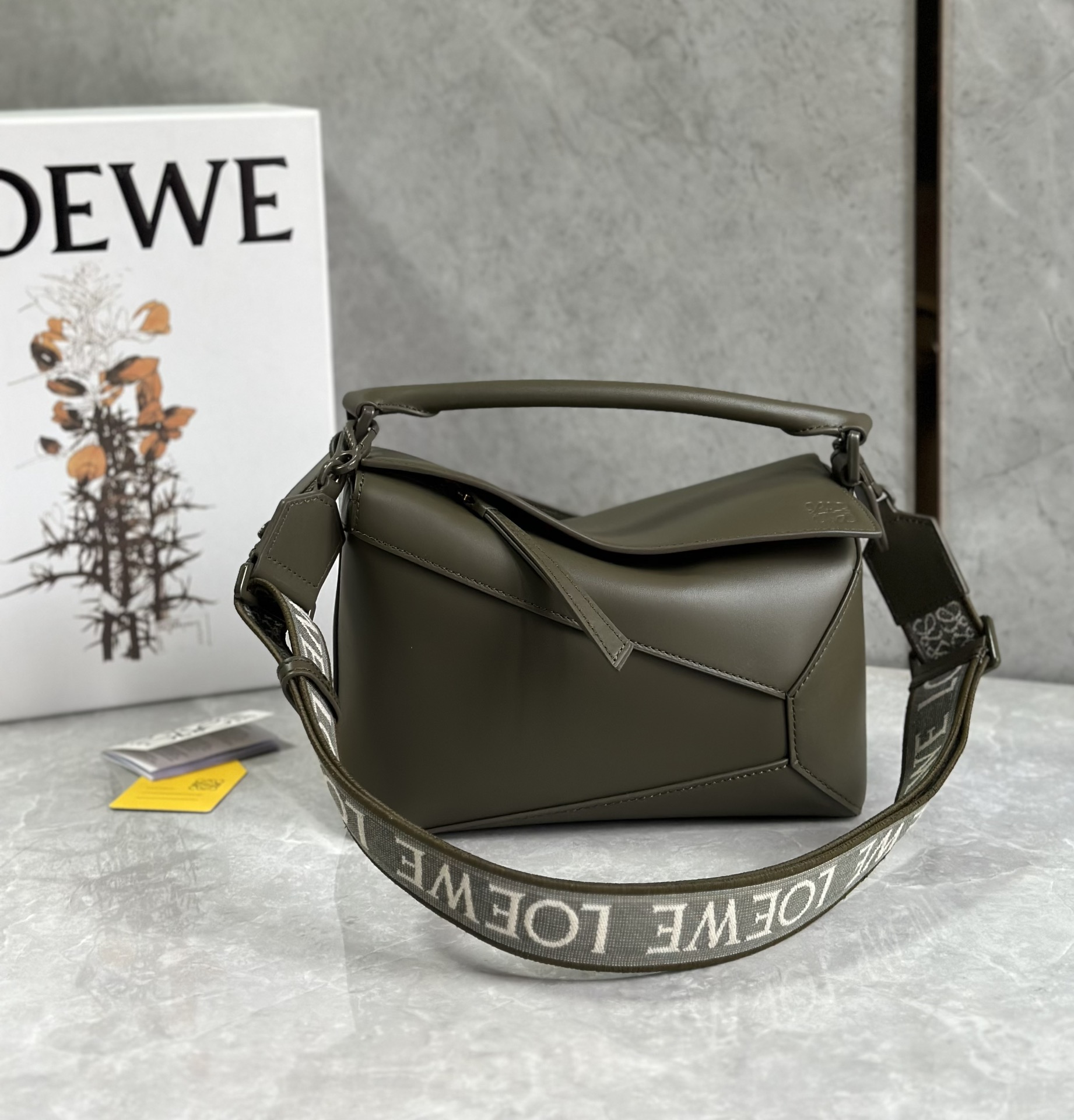 L0ew* puzzle small bag-24*10*14cm