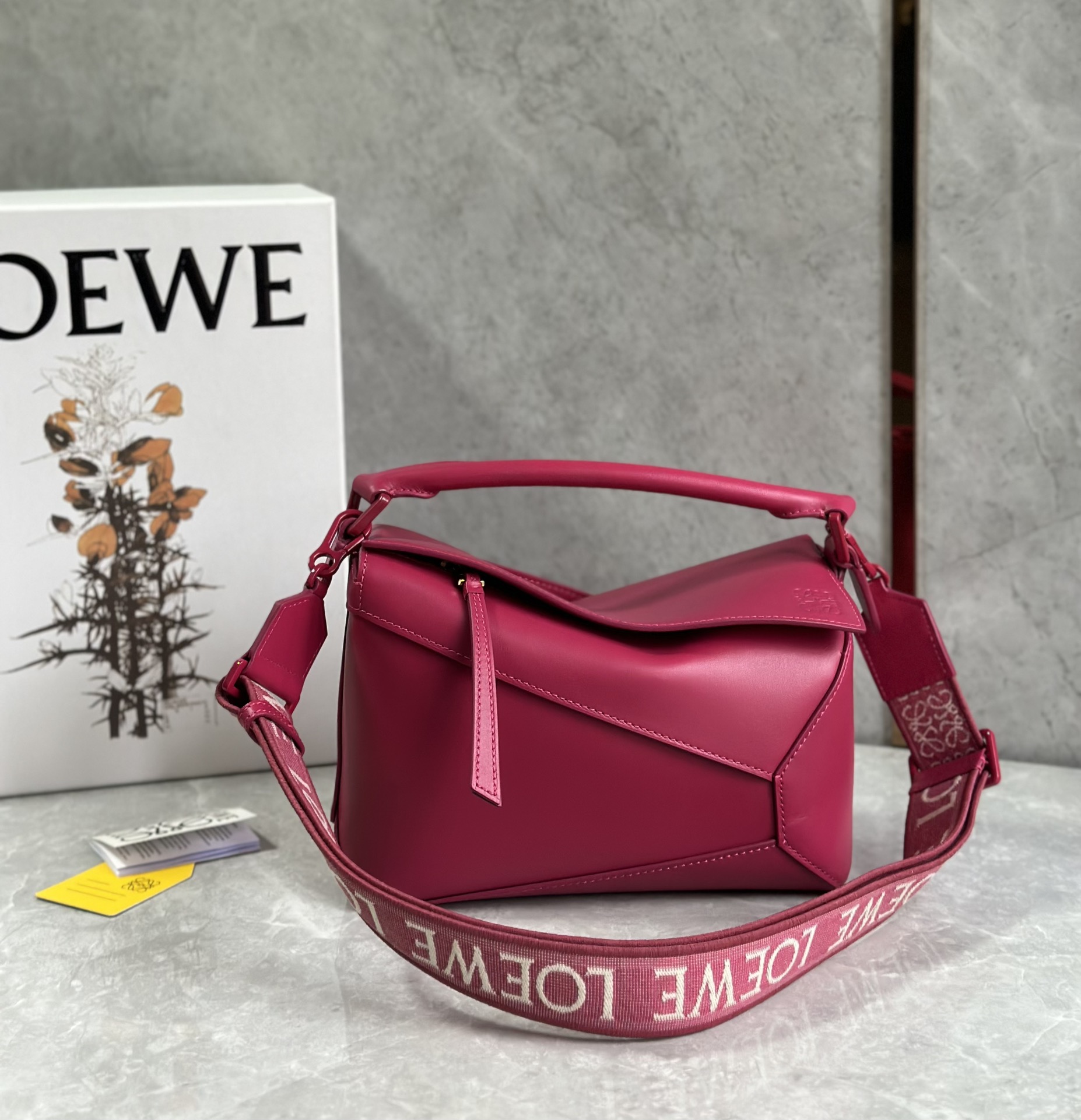 L0ew* puzzle small bag-24*10*14cm