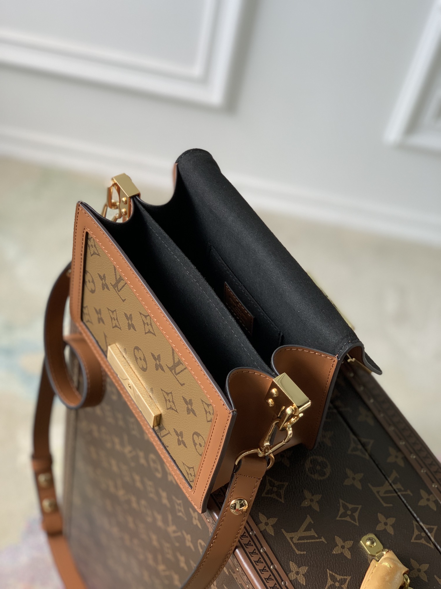 l0*is V*t0n mini dauphine bag-20*15*9cm