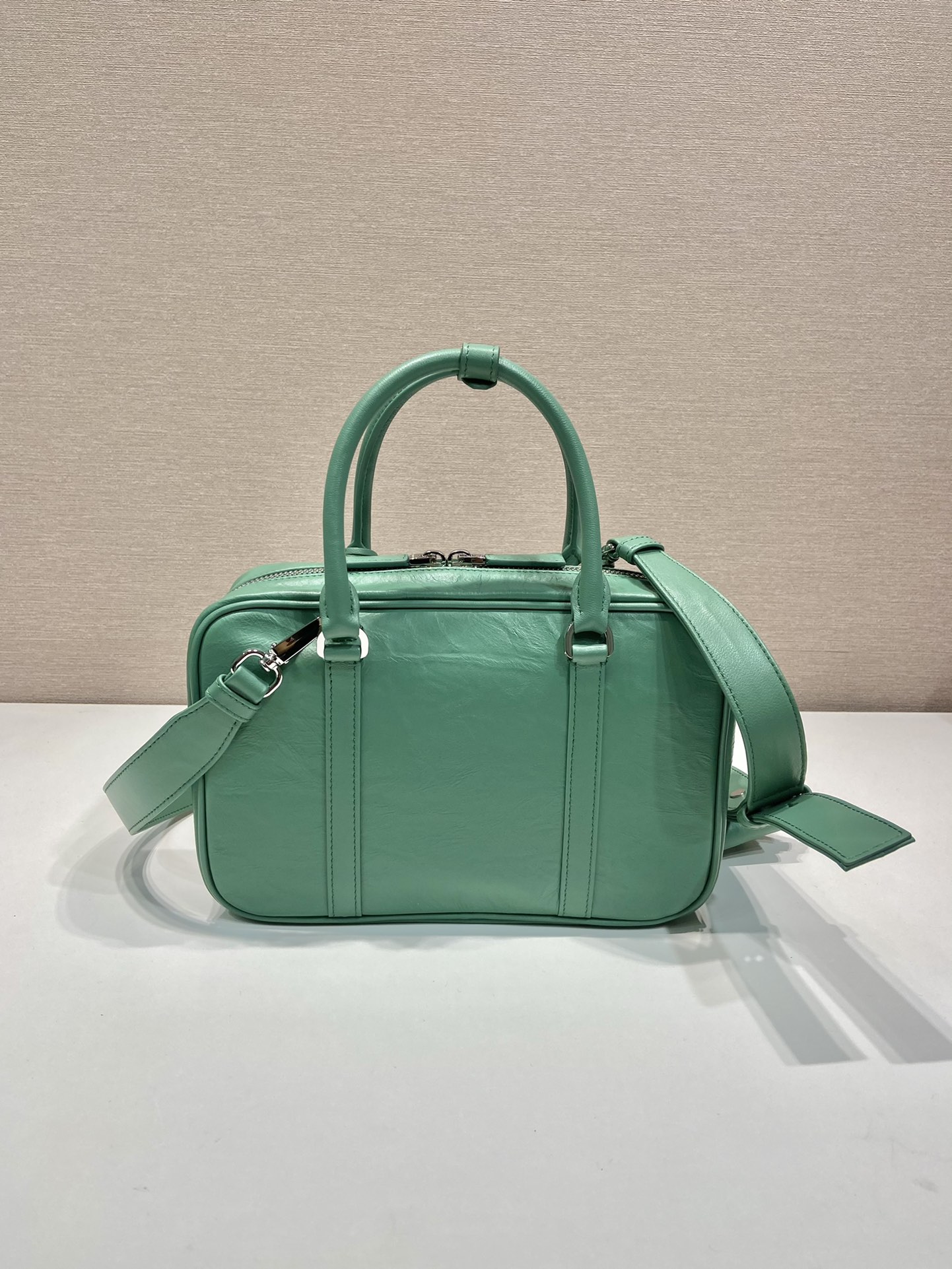 Pra*a 1bb092 boston tote-24*15.5*7cm