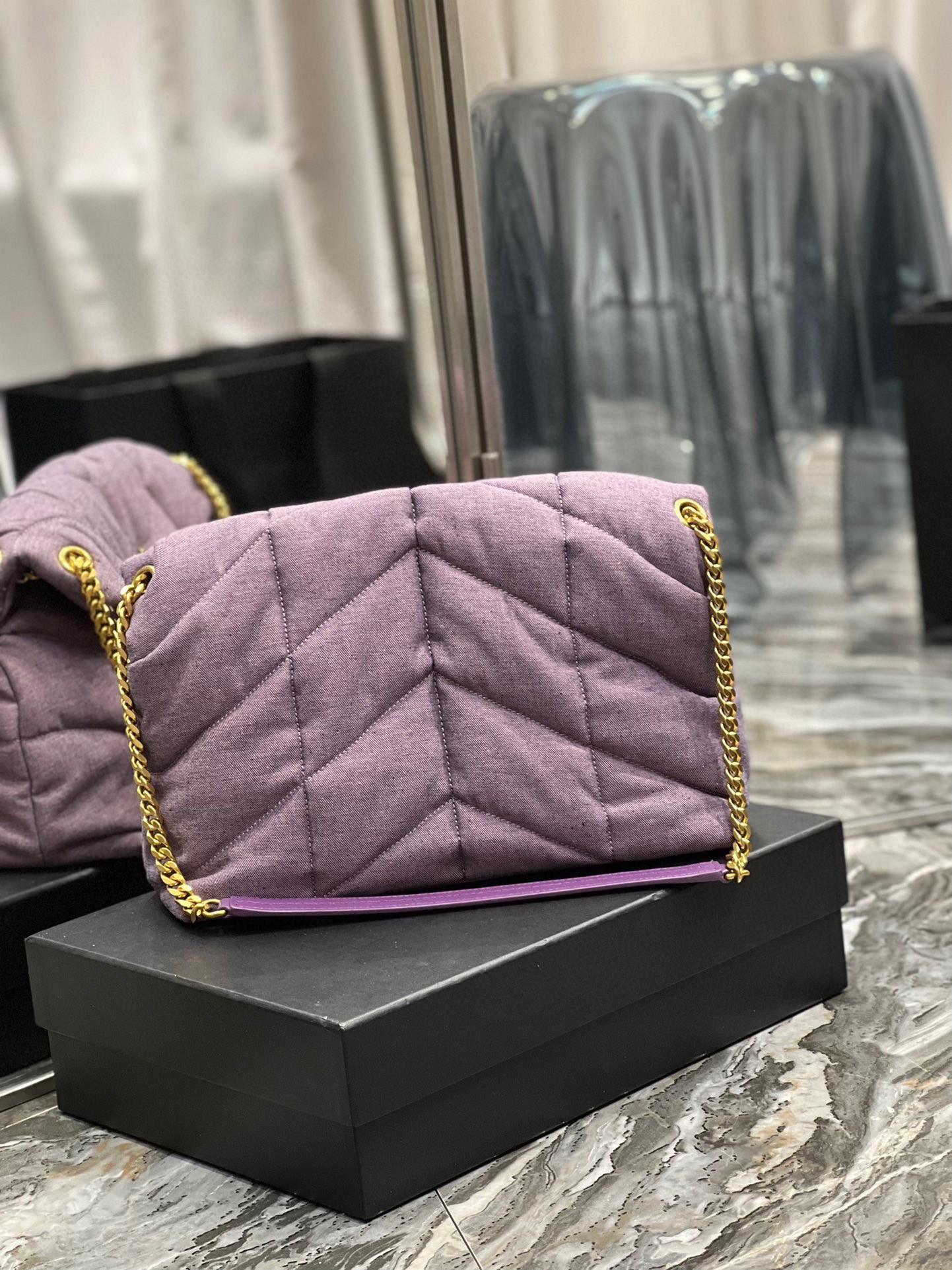 Y*L large loulou bag-35×23×13.5cm