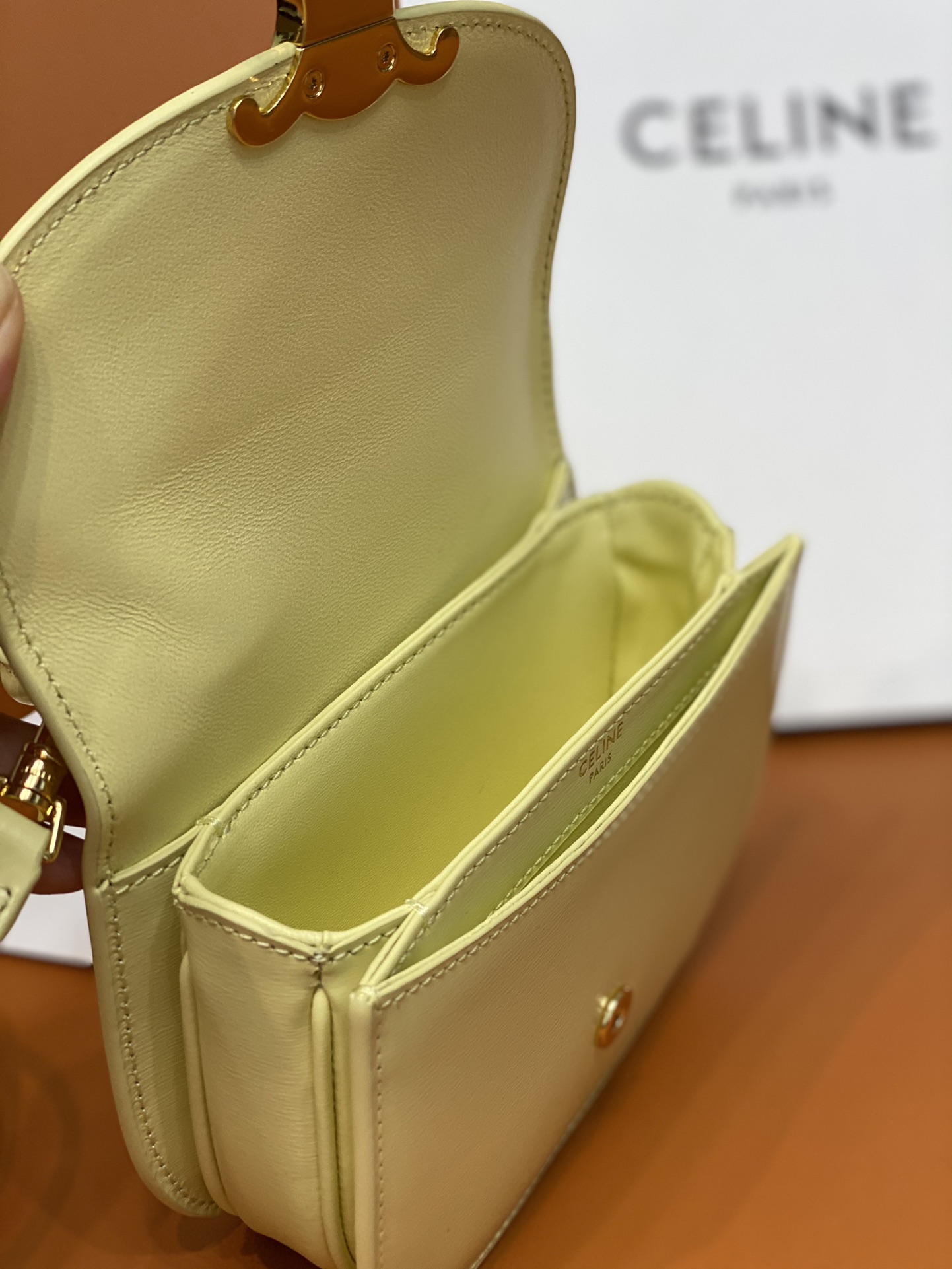 Ce**e mini besace triomphe bag-15.5x11.5x5cmcm