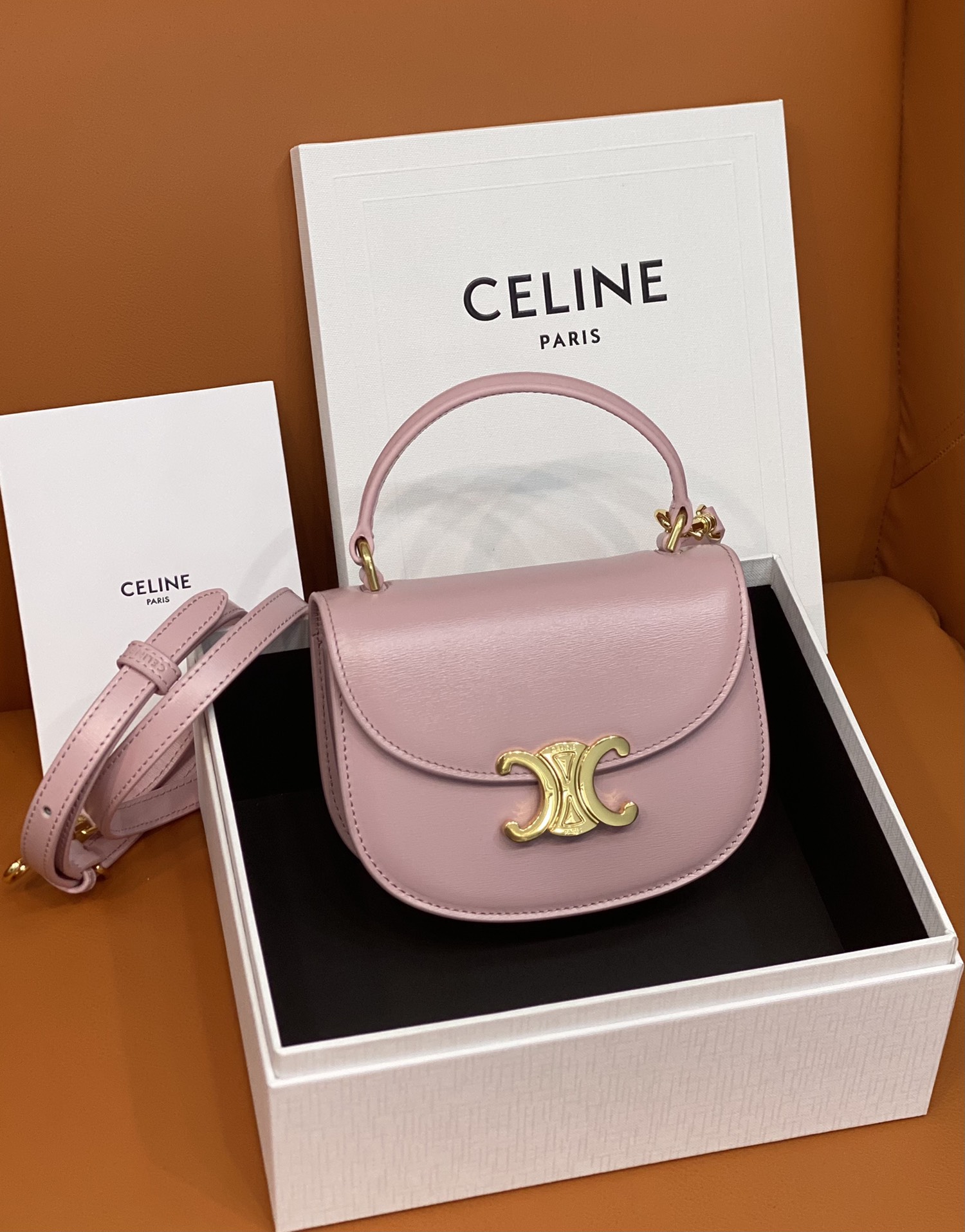 Ce**e mini besace triomphe bag-15.5x11.5x5cmcm