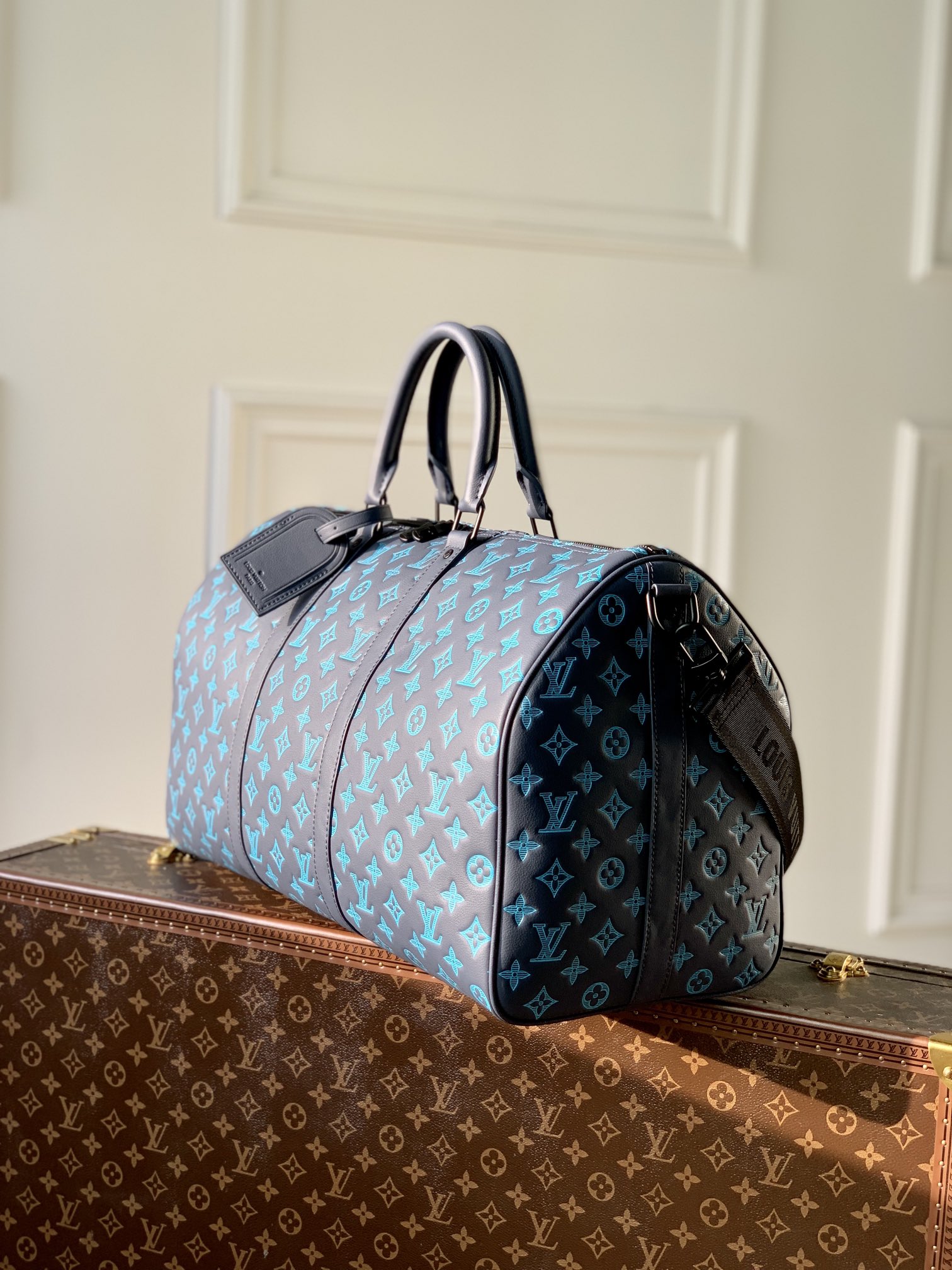 l0*is V*t0n keepall bandouliÈre 50-m21863-50 x 29 x 23cm