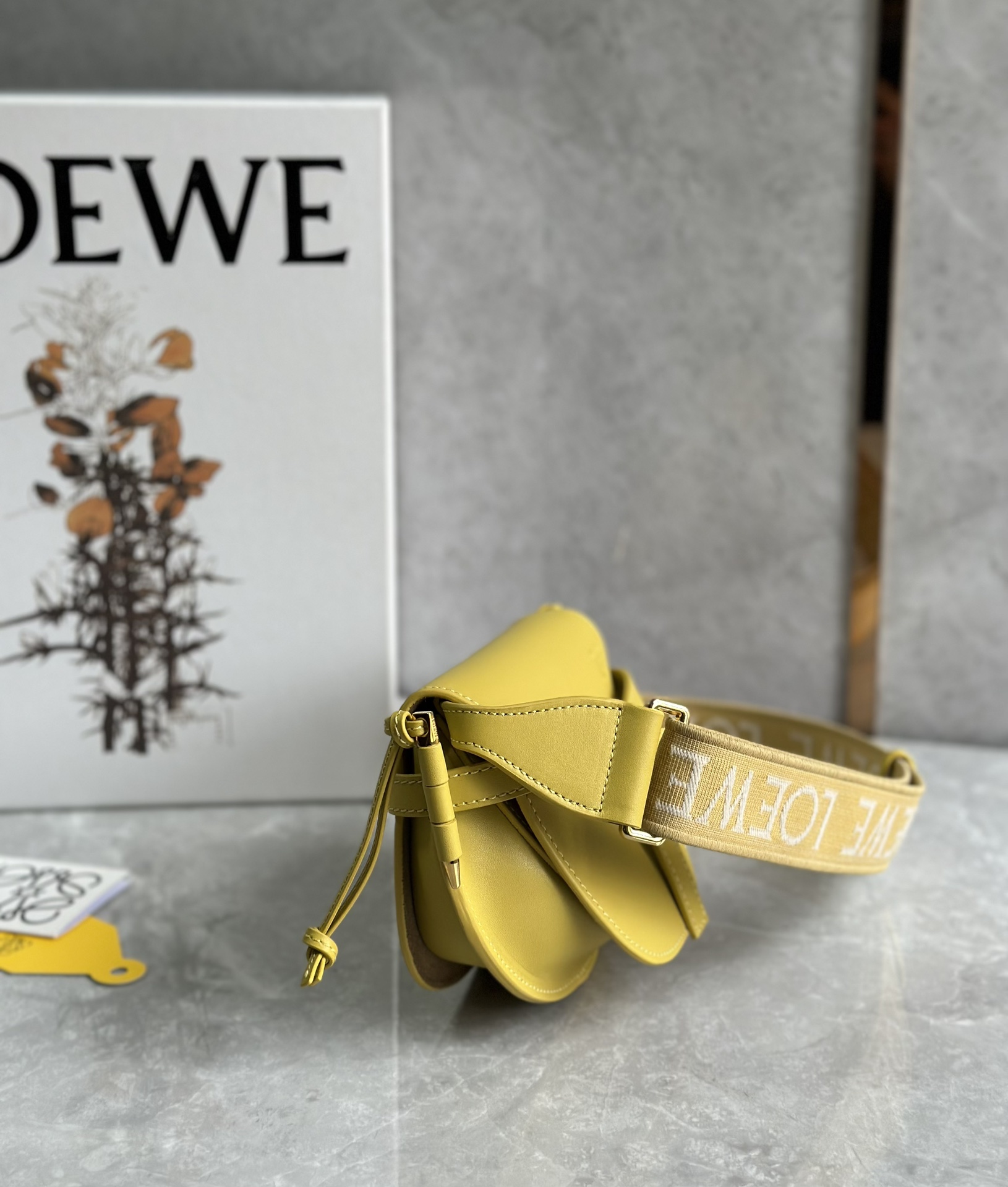 L0ew* mini gate dual bag-21*12.5*9cm