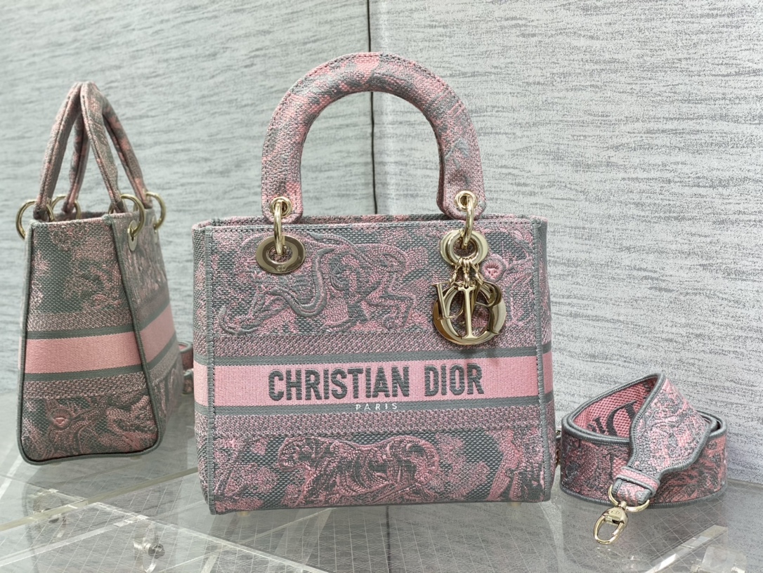 lady D*or handle bag-24×20×11cm